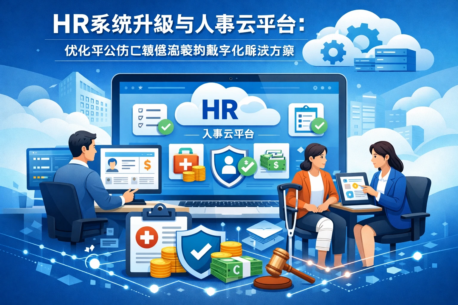 HR系统升级与人事云平台：优化非公伤亡赔偿流程的数字化解决方案