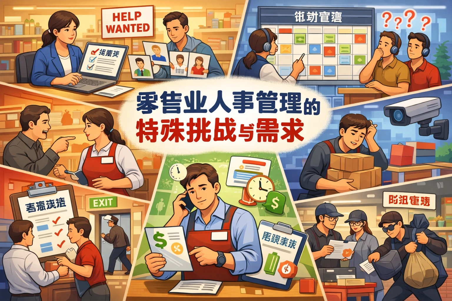 零售业人事管理的特殊挑战与需求
