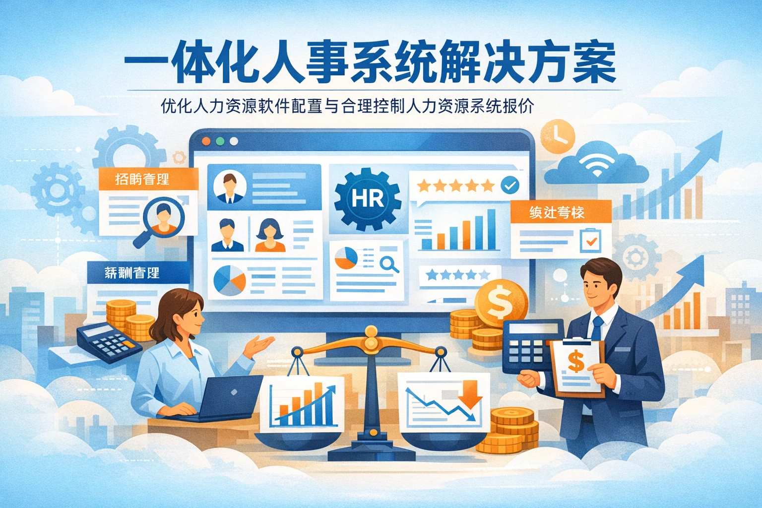 一体化人事系统解决方案：优化人力资源软件配置与合理控制人力资源系统报价