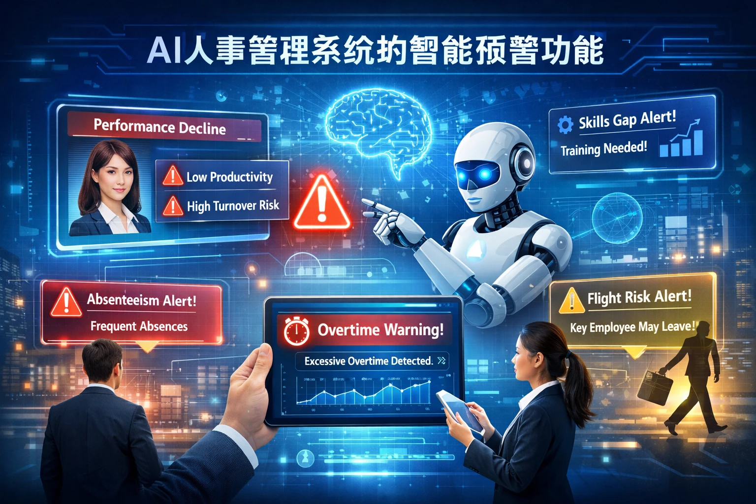 AI人事管理系统的智能预警功能