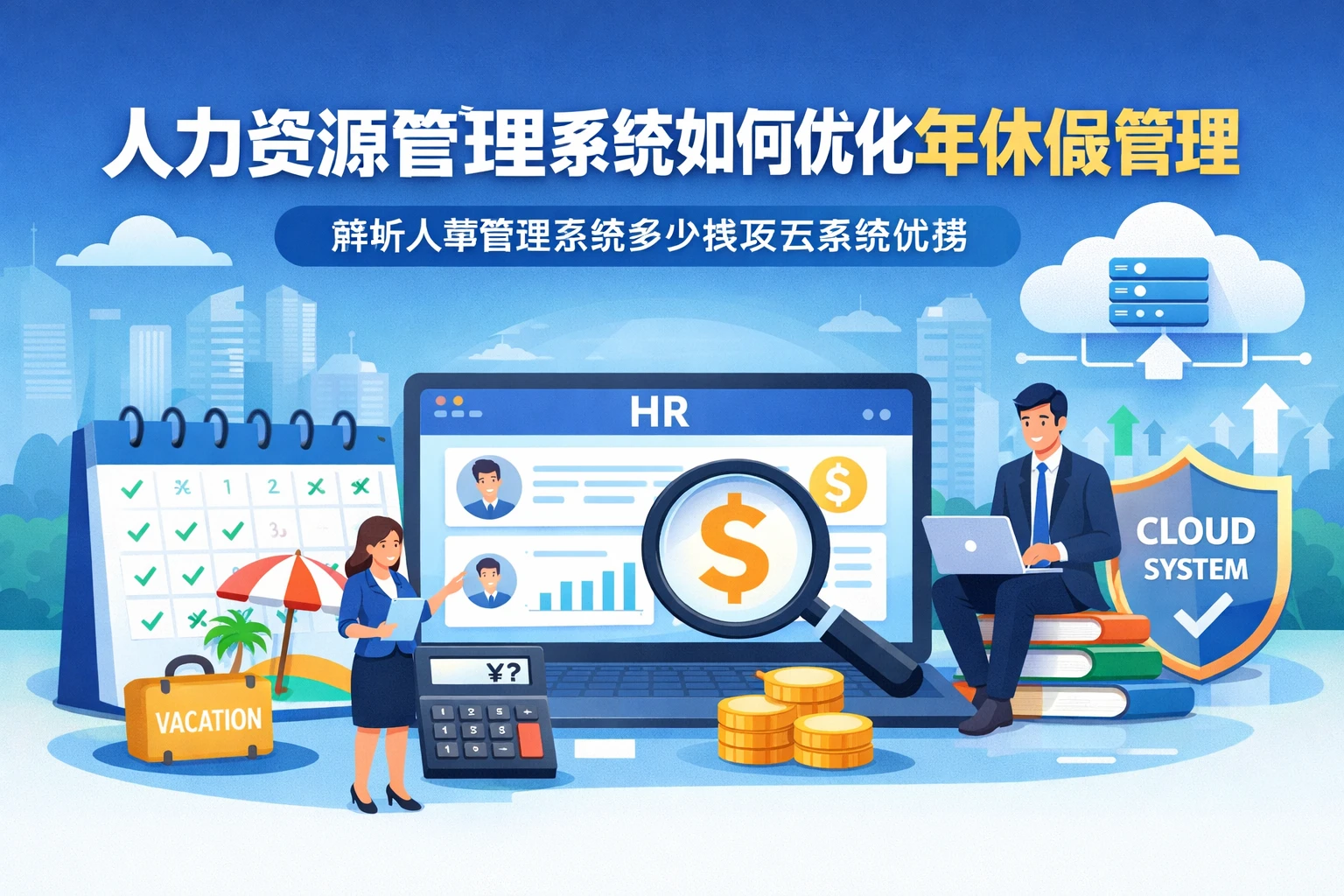 人力资源管理系统如何优化年休假管理 - 解析人事管理系统多少钱及云系统优势