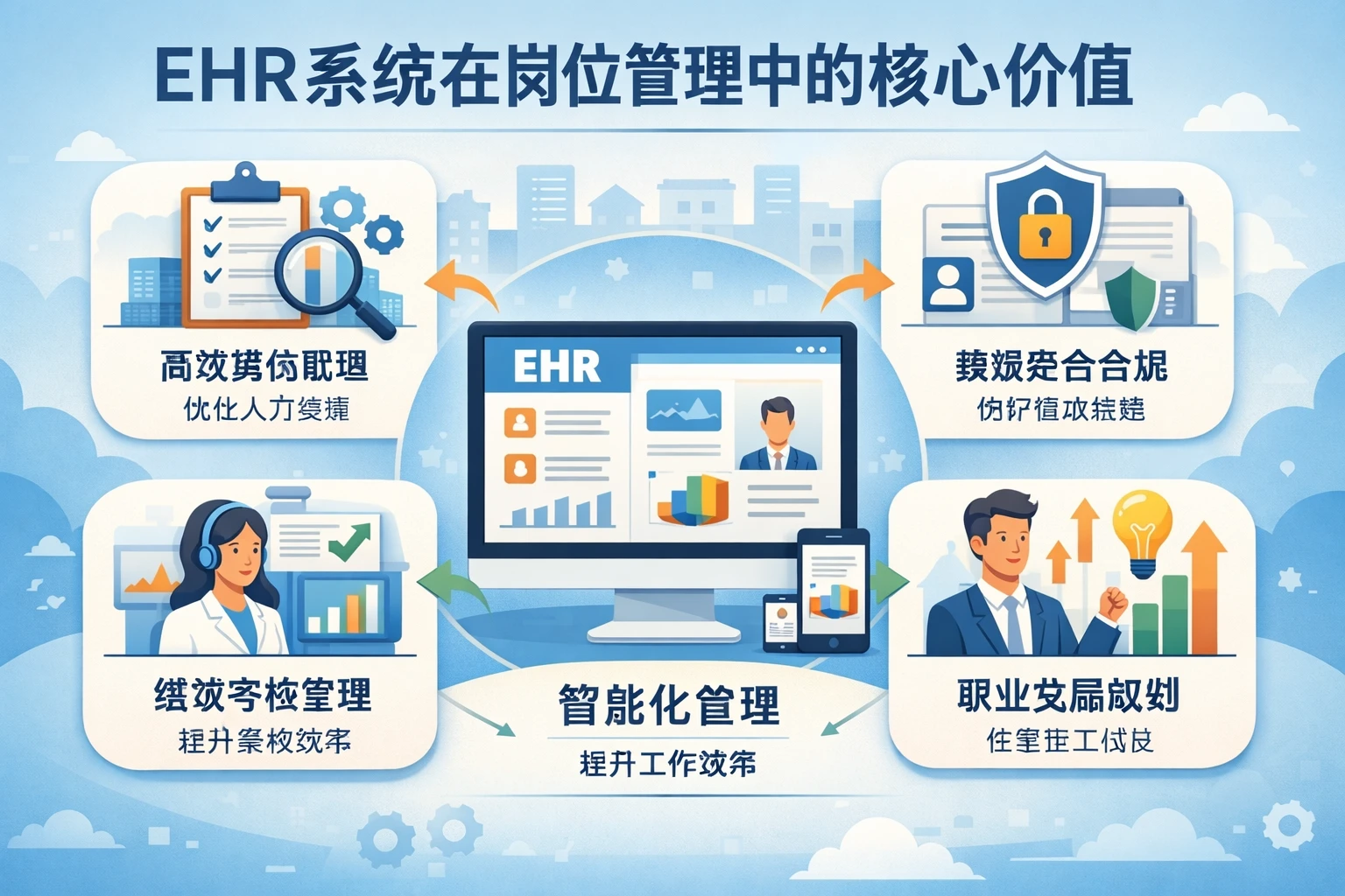 EHR系统在岗位管理中的核心价值
