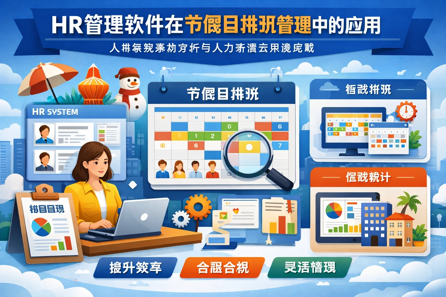HR管理软件在节假日排班管理中的应用：人事系统案例分析与人力资源云系统实践