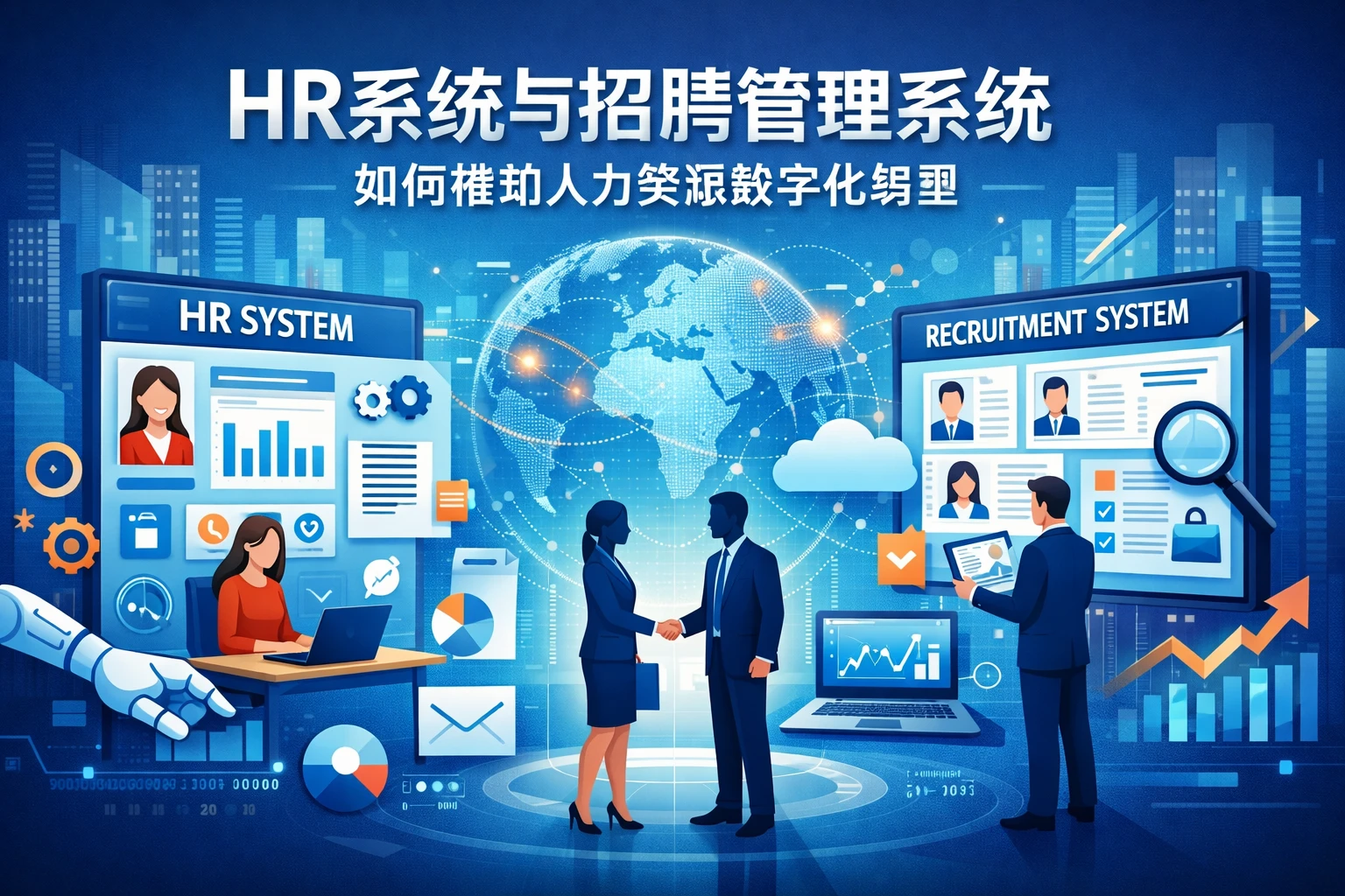 HR系统与招聘管理系统如何推动人力资源数字化转型