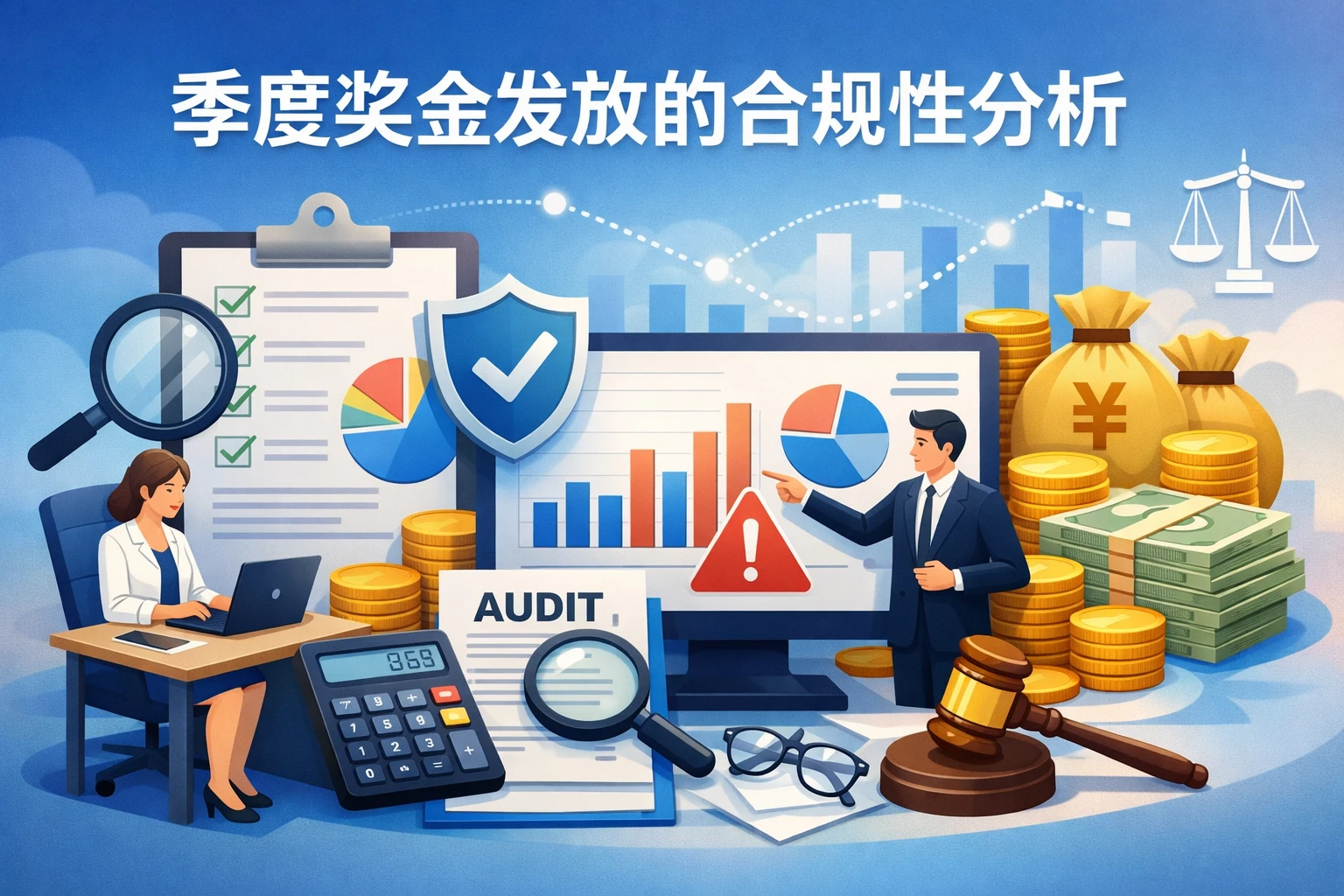 季度奖金发放的合规性分析