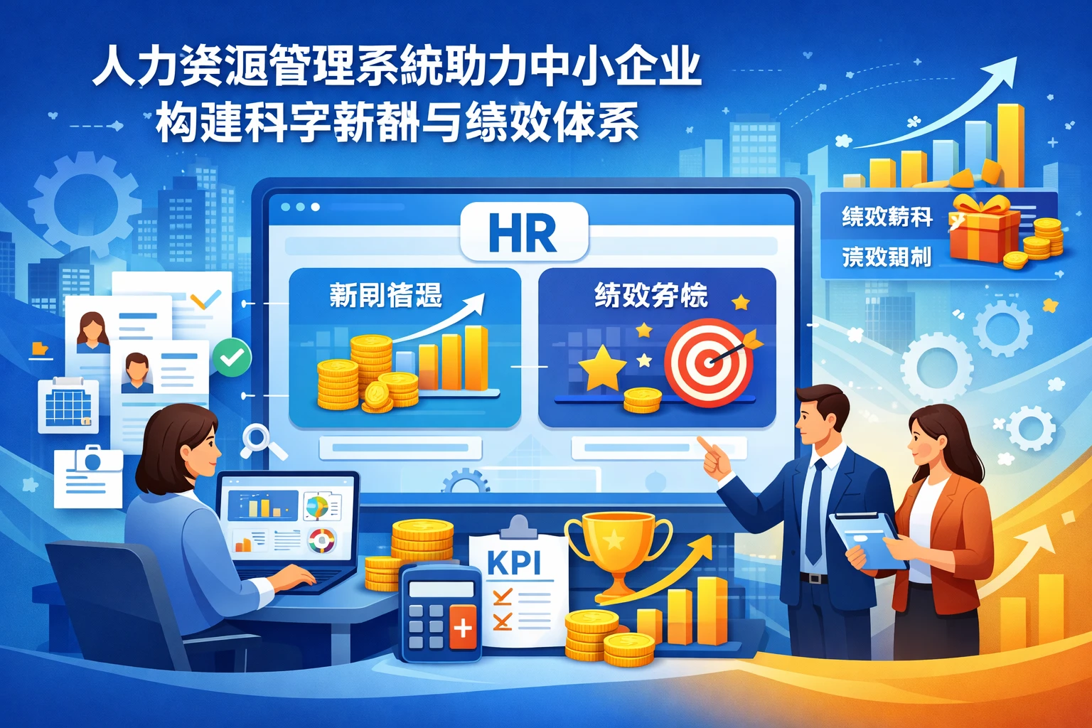 人力资源管理系统助力中小企业构建科学薪酬与绩效体系
