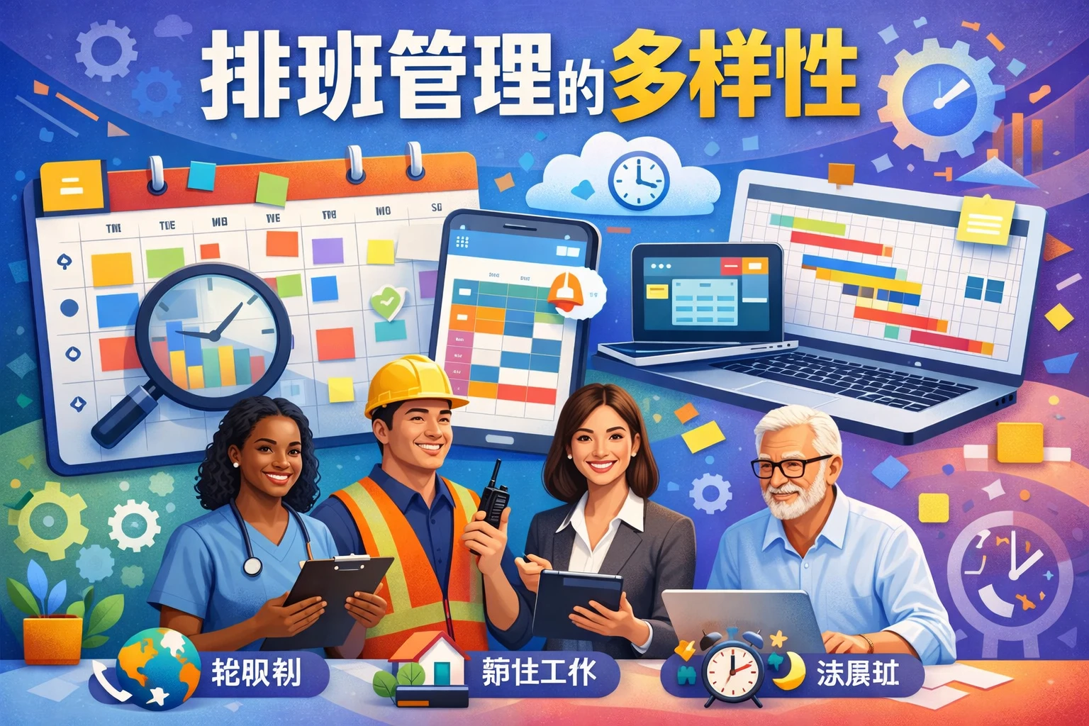 排班管理的多样性