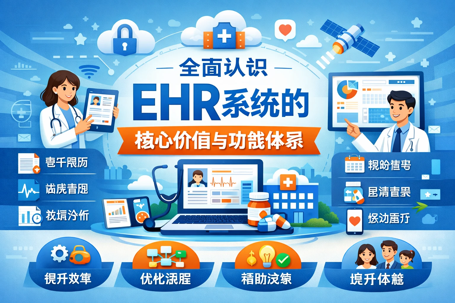 全面认识EHR系统的核心价值与功能体系