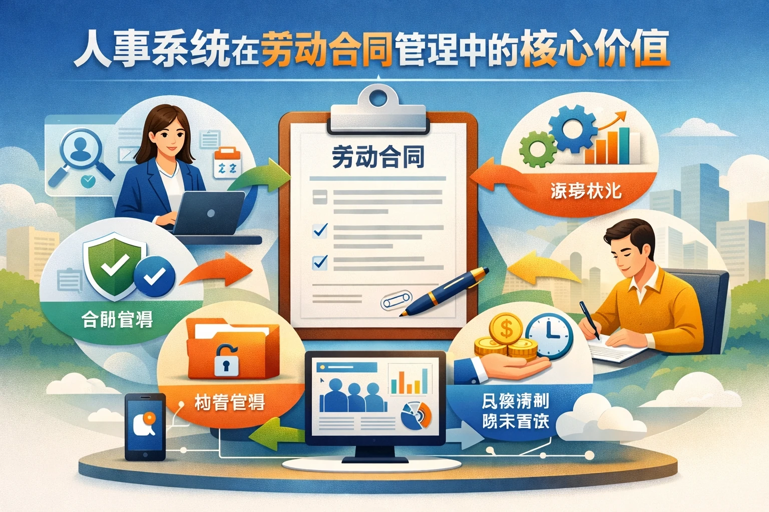 人事系统在劳动合同管理中的核心价值