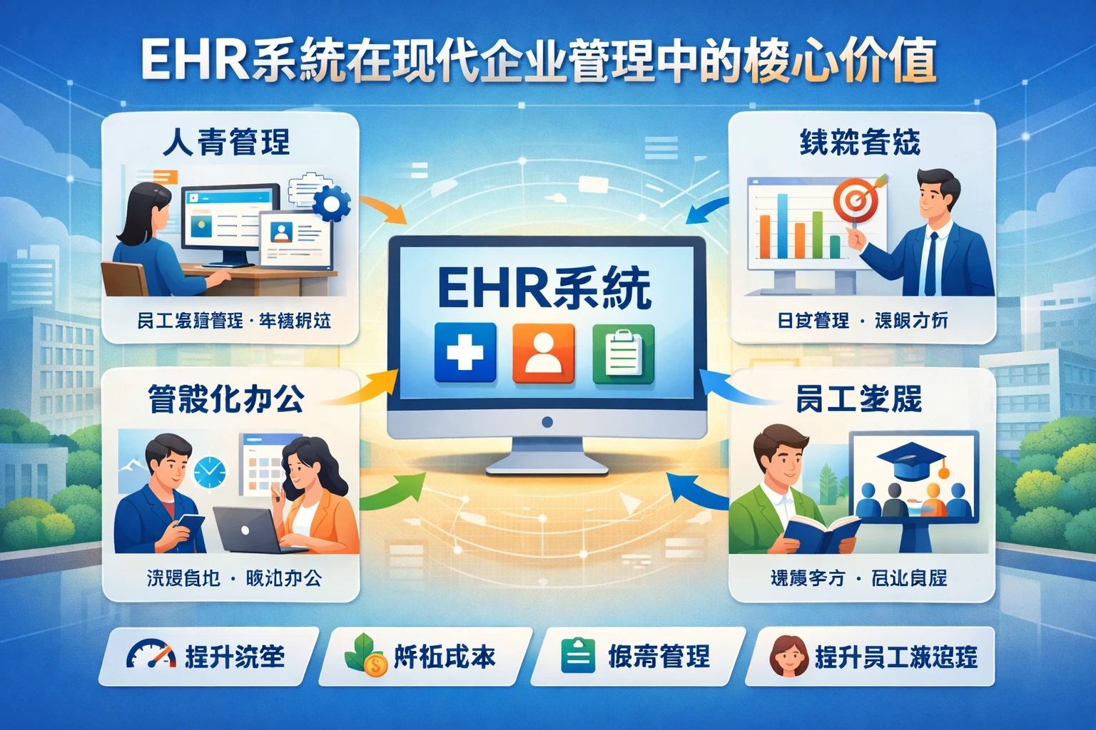 ehr系统在现代企业管理中的核心价值