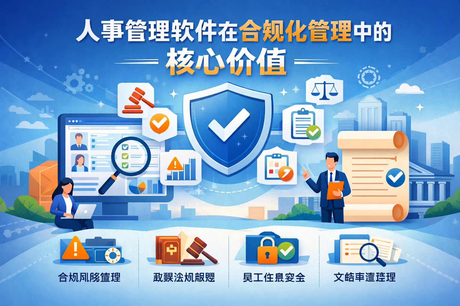 人事管理软件在合规化管理中的核心价值