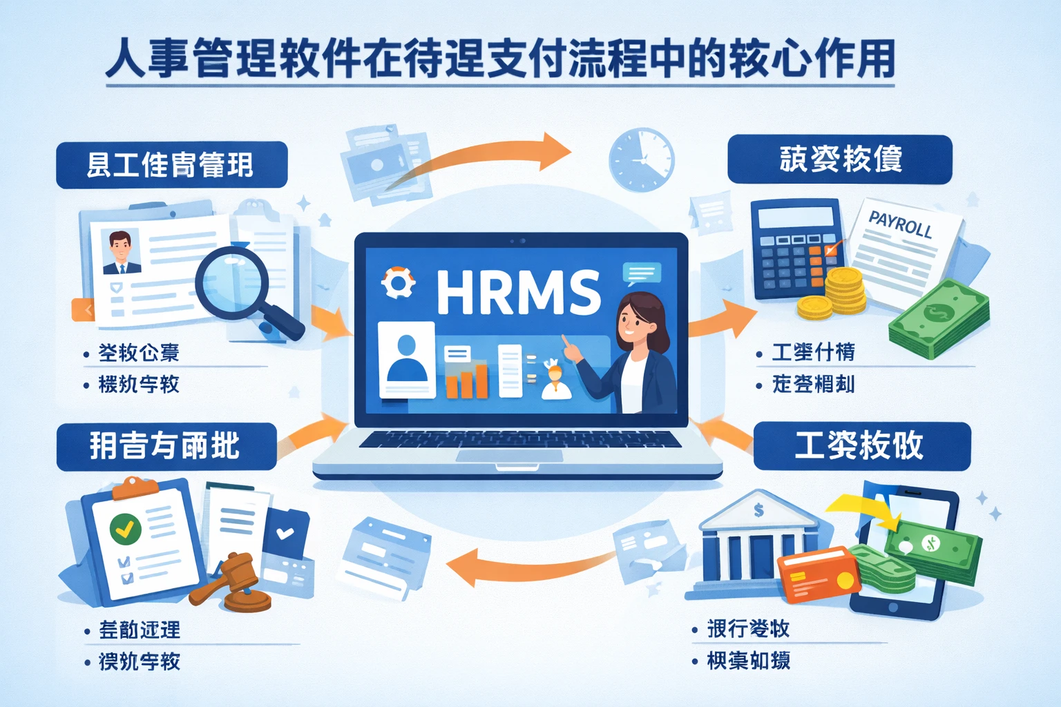 人事管理软件在待遇支付流程中的核心作用