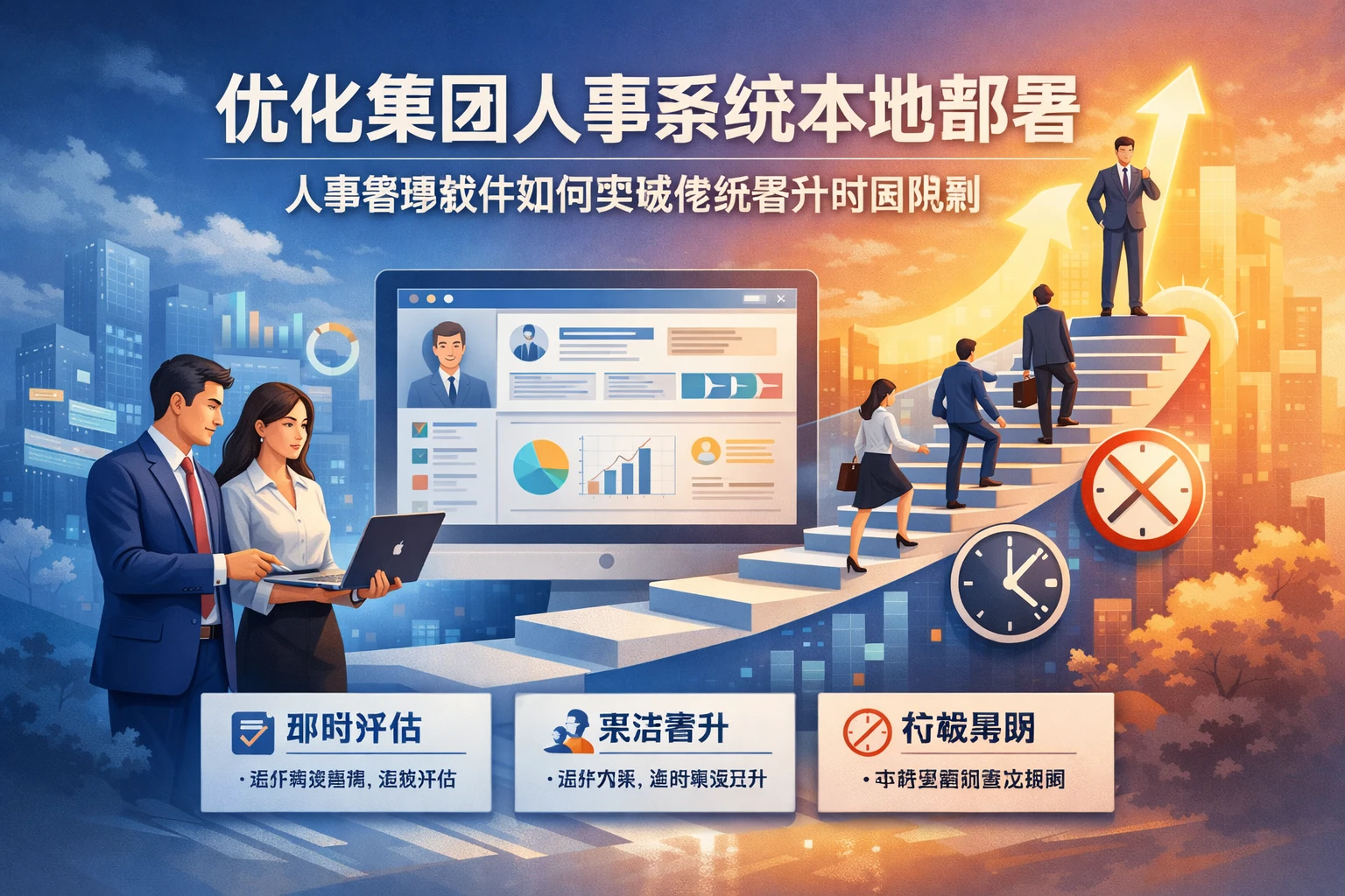 优化集团人事系统本地部署:人事管理软件如何突破传统晋升时间限制