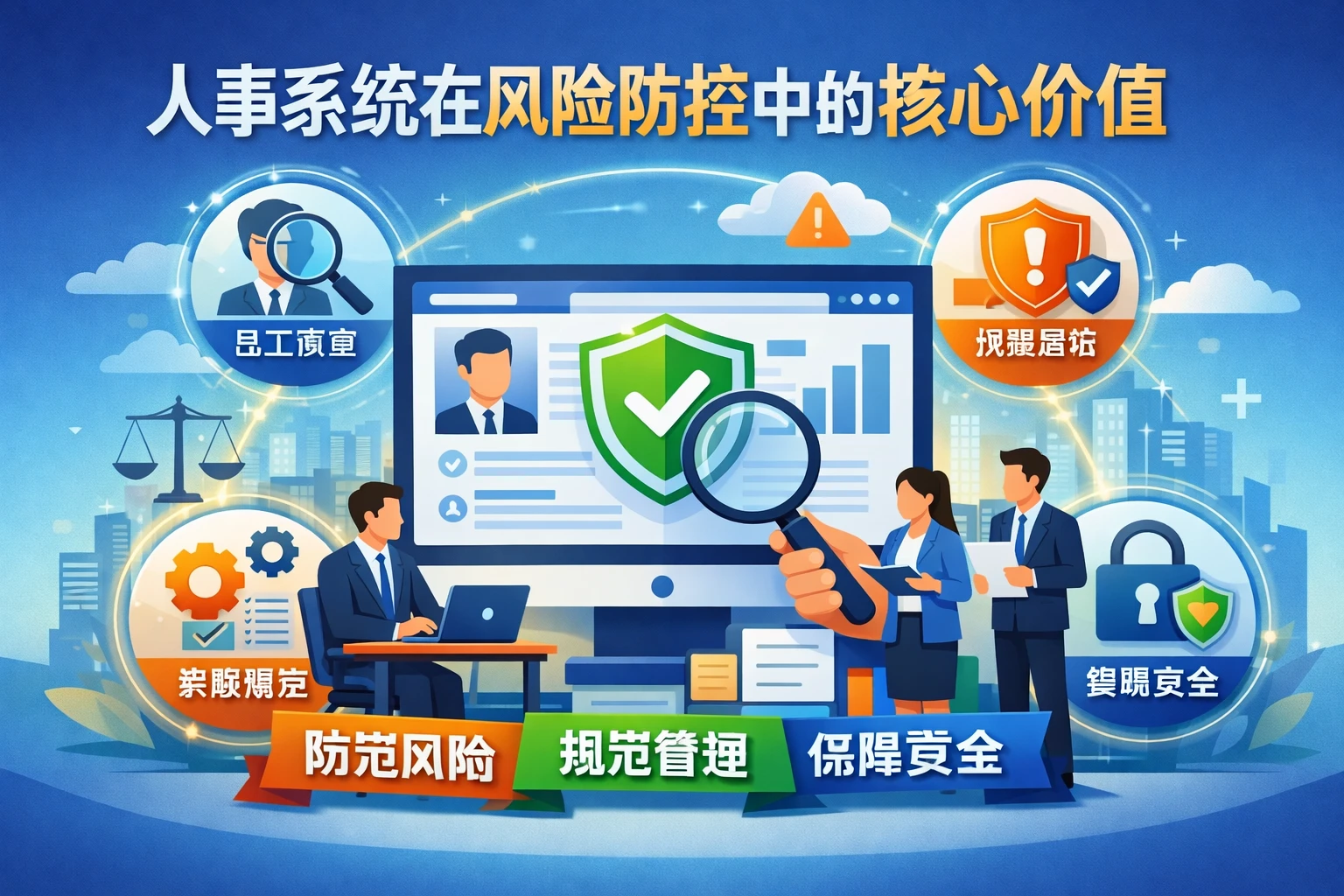 人事系统在风险防控中的核心价值