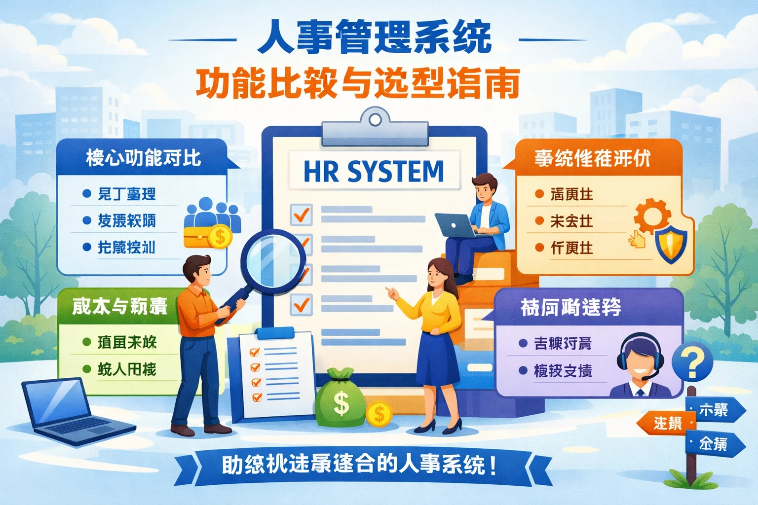 人事管理系统功能比较与选型指南