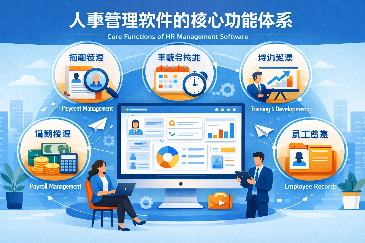 人事管理软件的核心功能体系