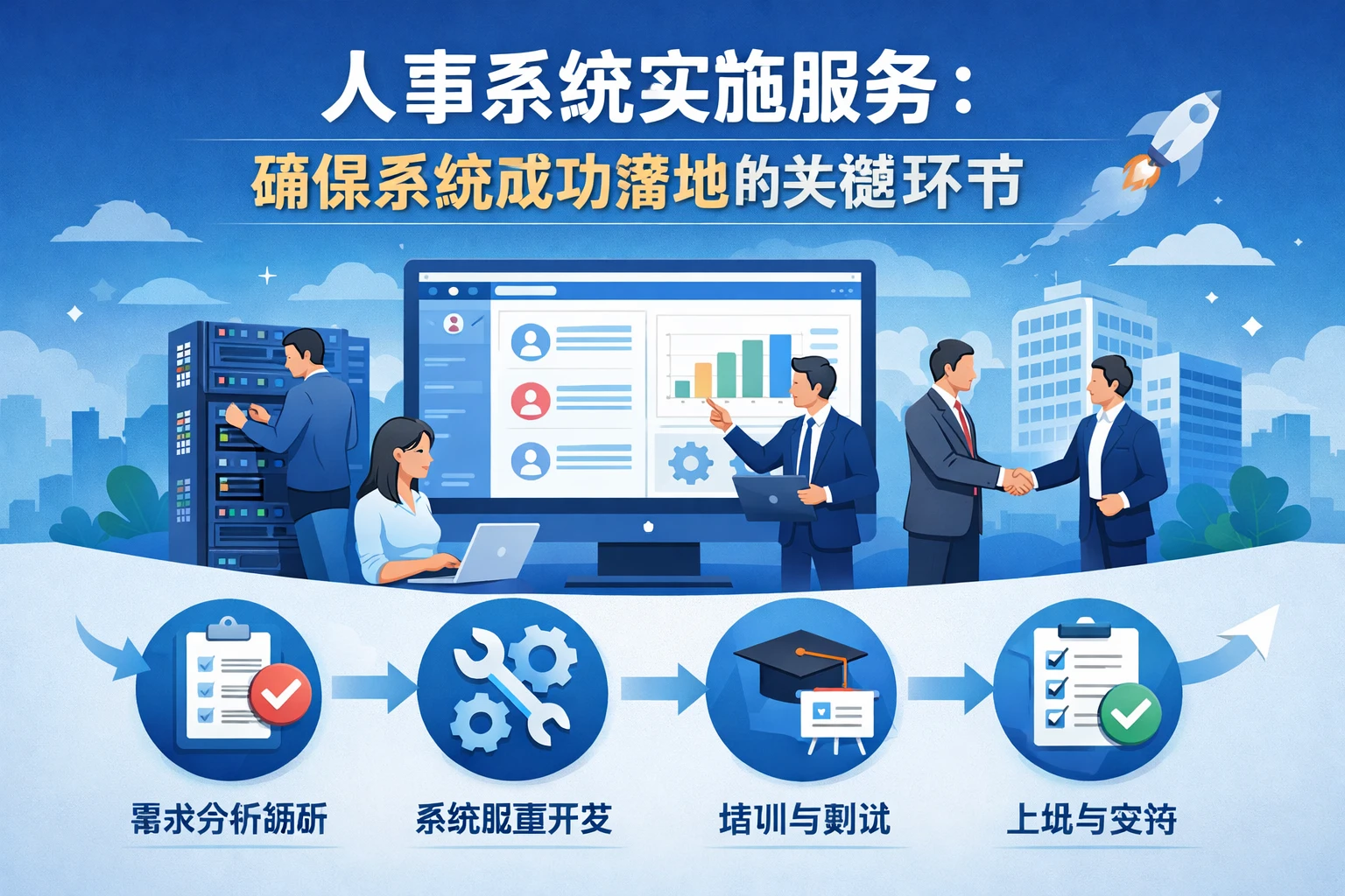 人事系统实施服务：确保系统成功落地的关键环节