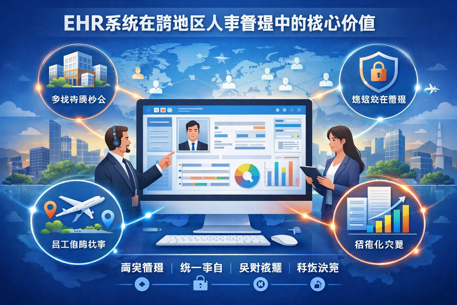 EHR系统在跨地区人事管理中的核心价值