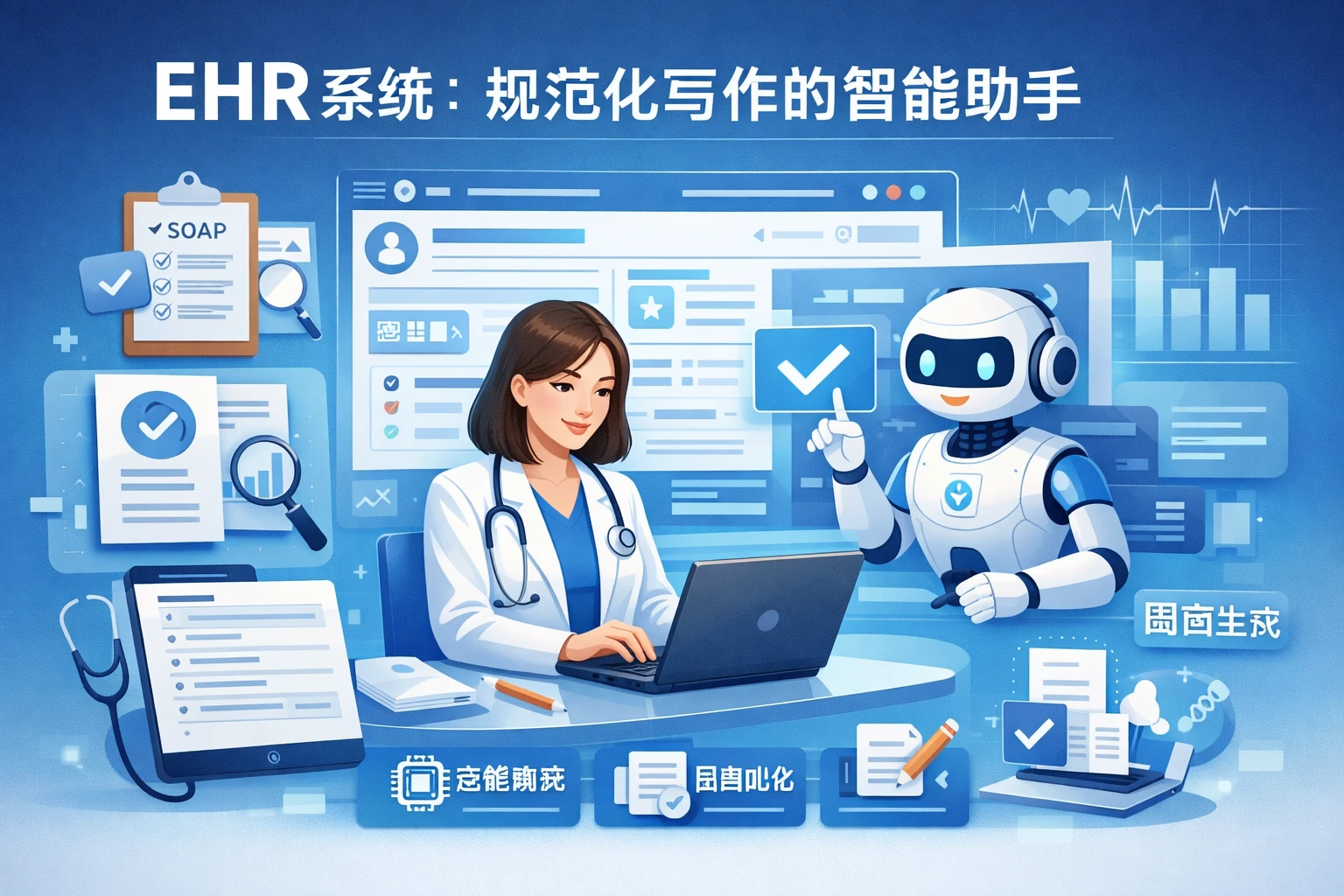 EHR系统:规范化写作的智能助手