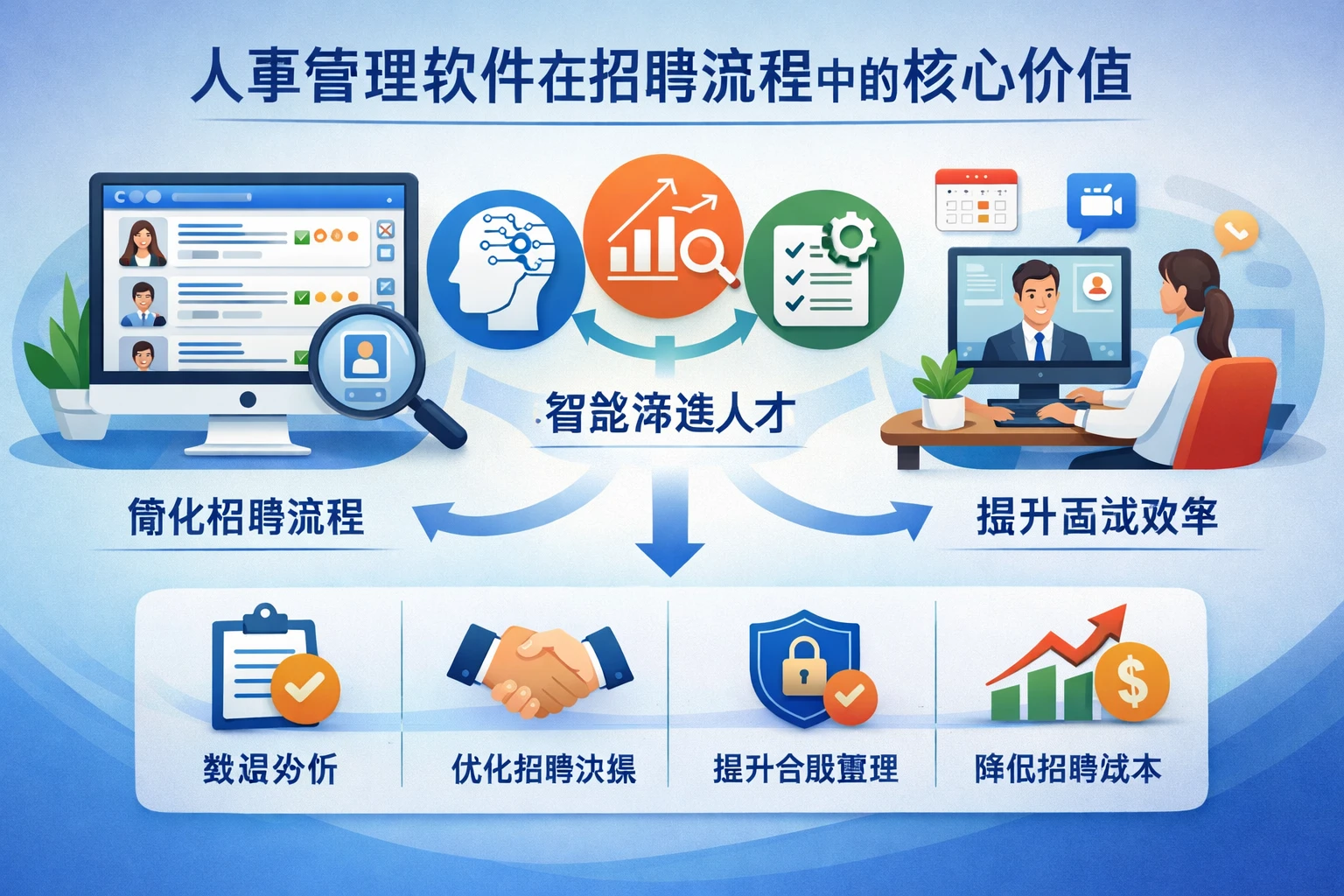 人事管理软件在招聘流程中的核心价值