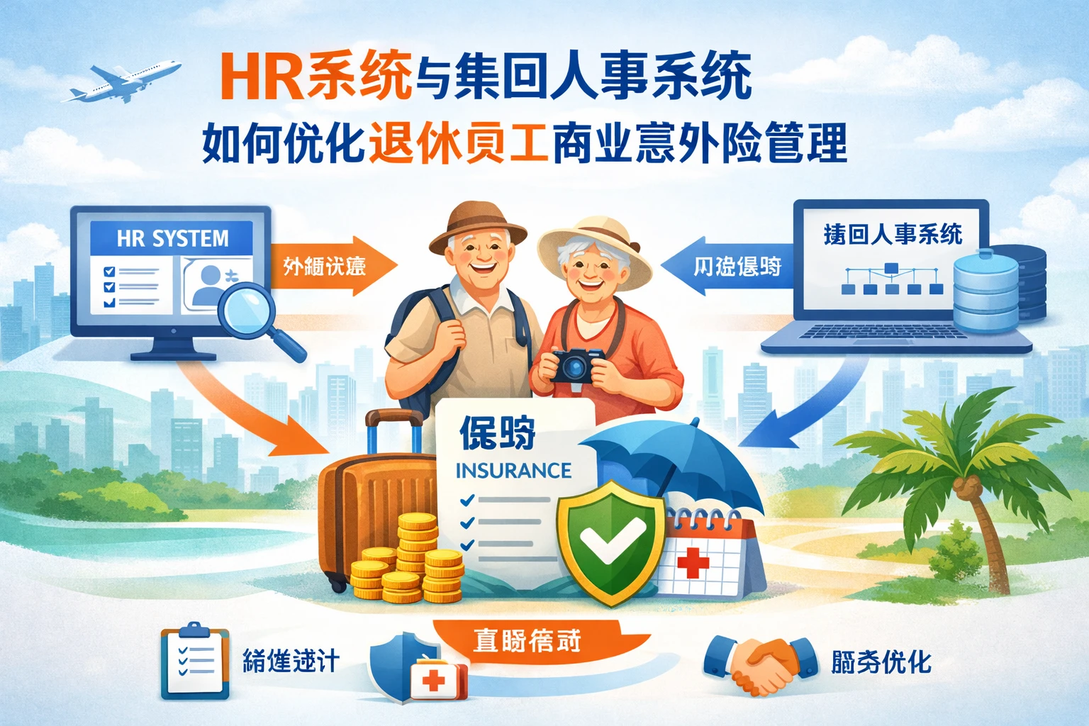 HR系统与集团人事系统如何优化退休员工商业意外险管理
