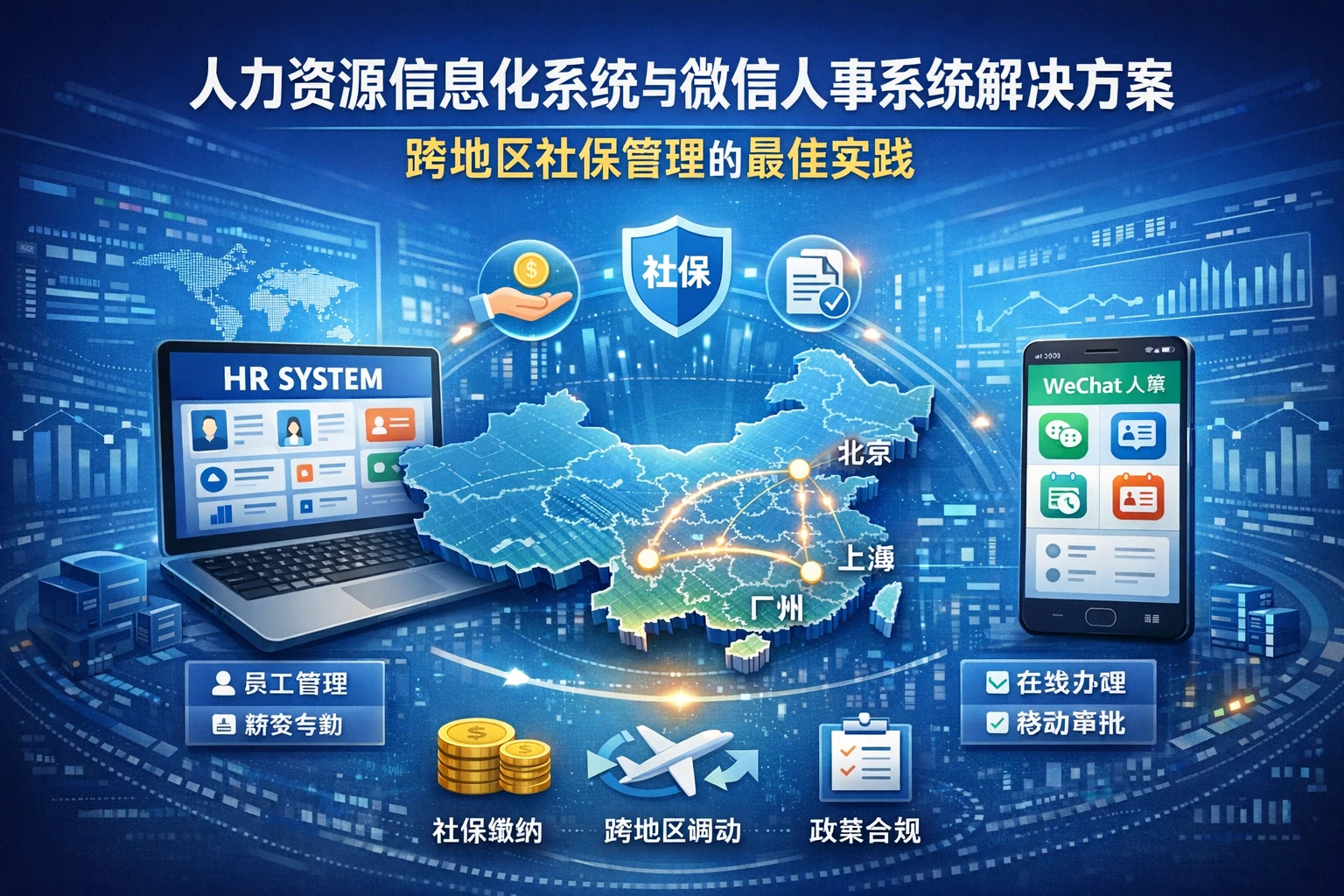 人力资源信息化系统与微信人事系统解决方案：跨地区社保管理的最佳实践