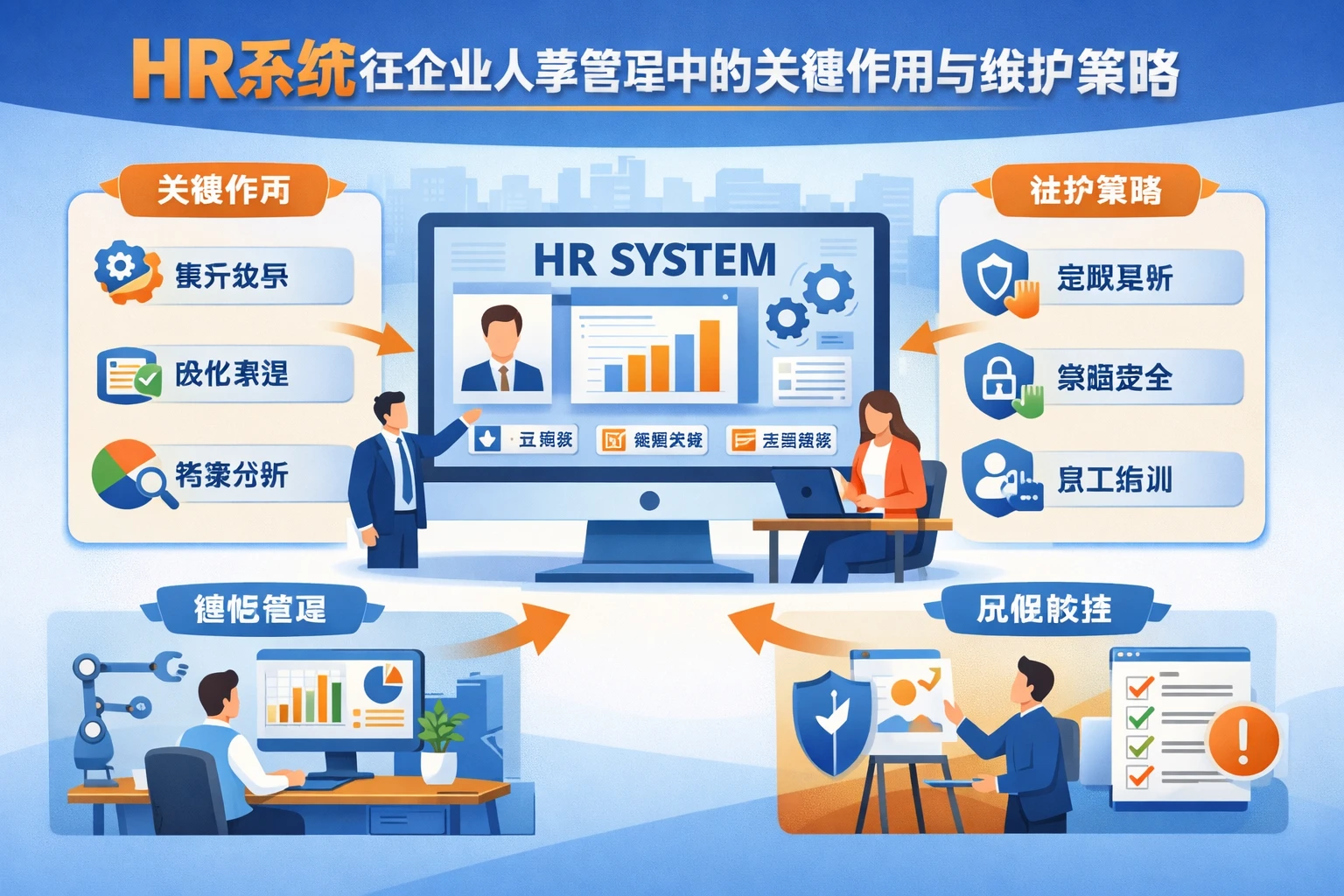 HR系统在企业人事管理中的关键作用与维护策略