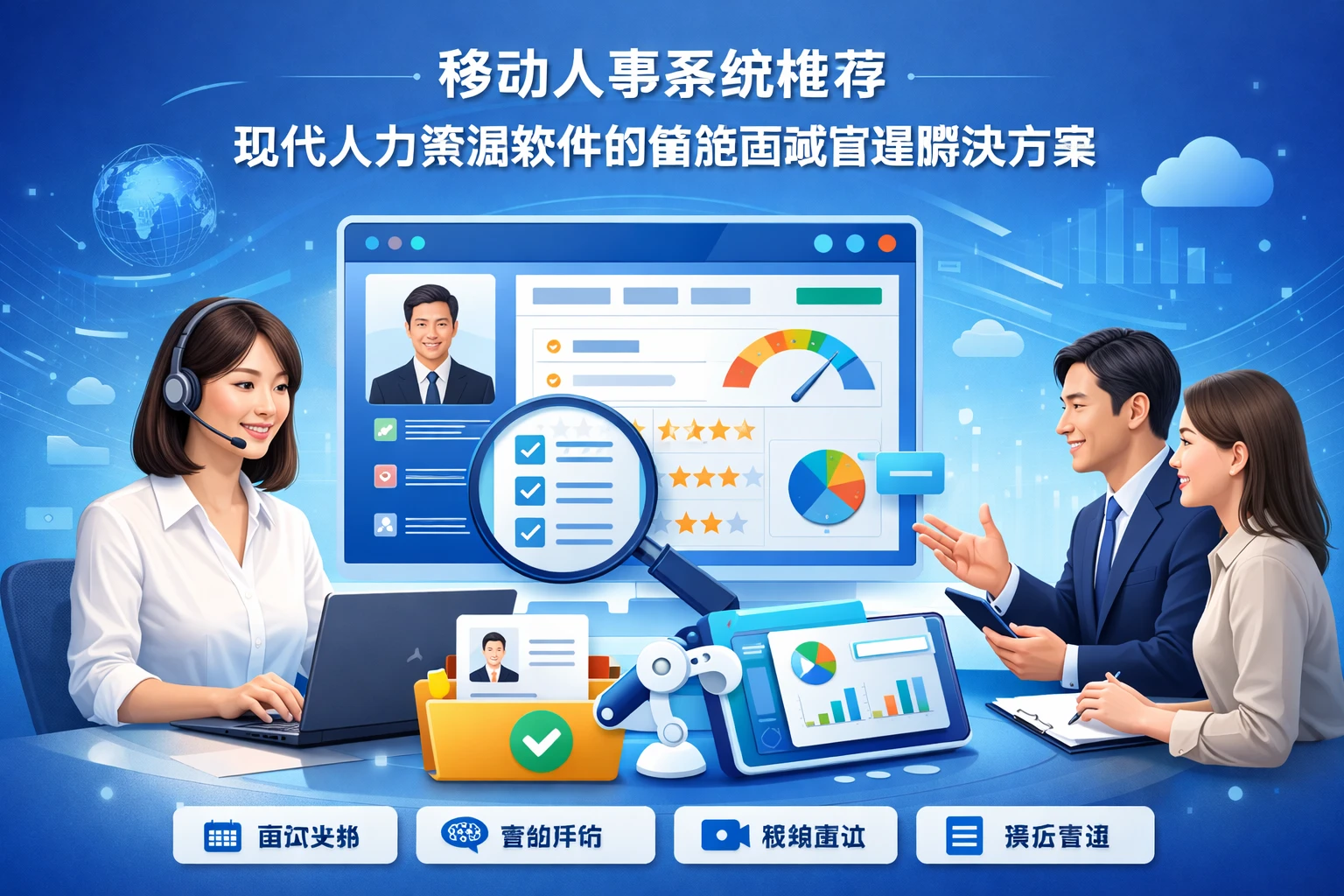 移动人事系统推荐：现代人力资源软件的智能面试管理解决方案