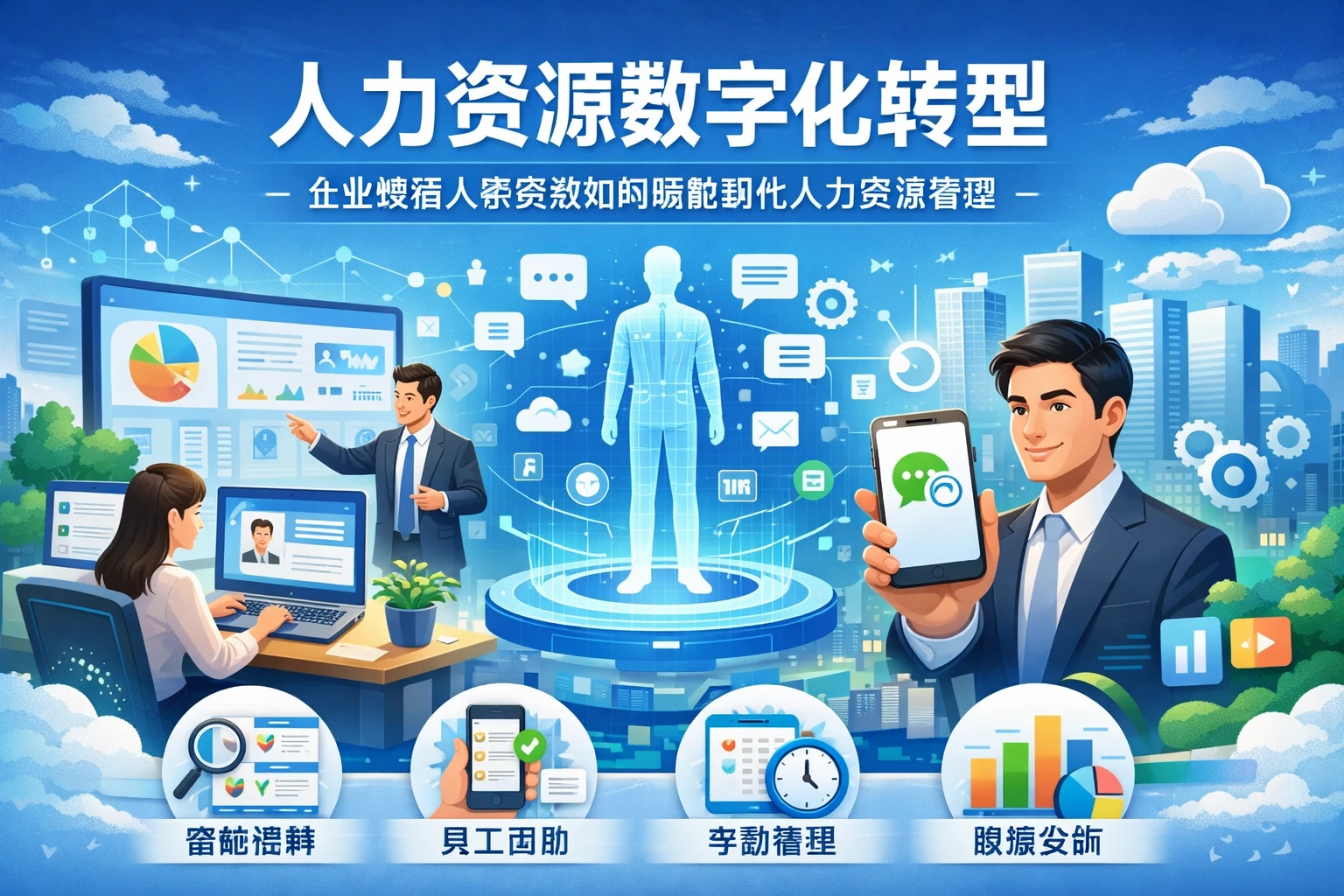 人力资源数字化转型:企业微信人事系统如何赋能现代人力资源管理