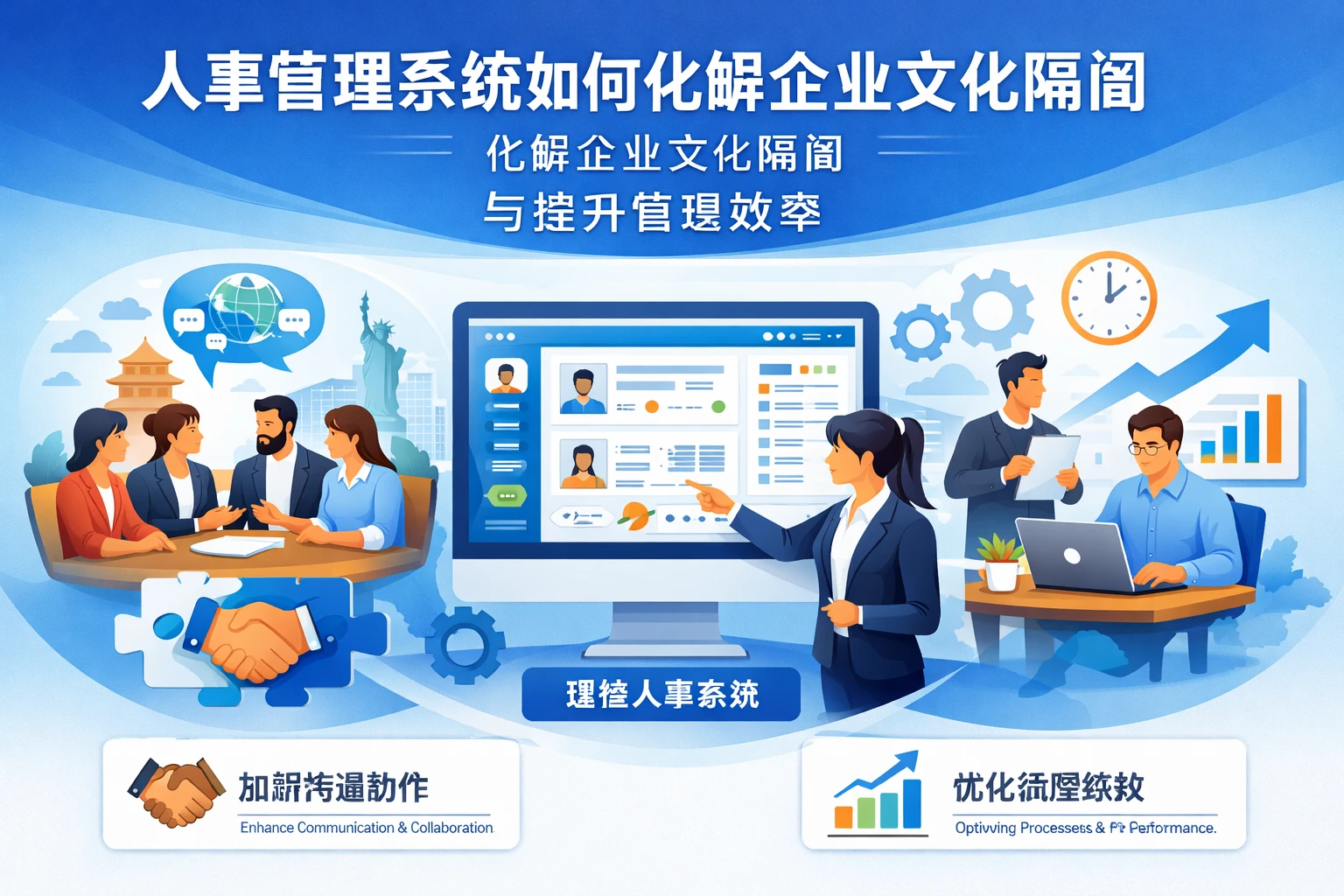 人事管理系统如何化解企业文化隔阂与提升管理效率