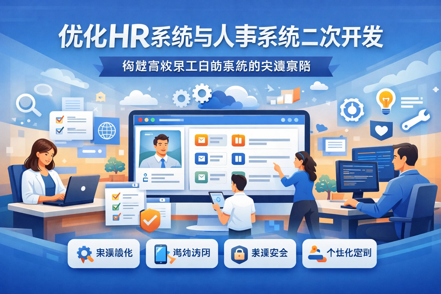 优化HR系统与人事系统二次开发：构建高效员工自助系统的关键策略