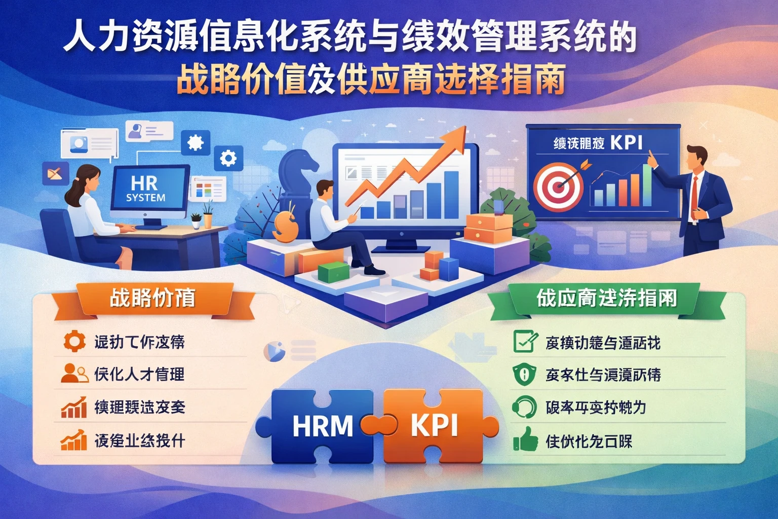 人力资源信息化系统与绩效管理系统的战略价值及供应商选择指南