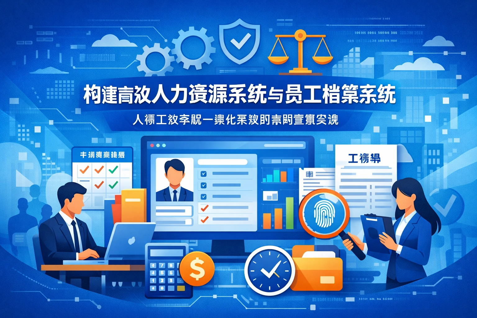 构建高效人力资源系统与员工档案系统：人事工资考勤一体化系统的合规管理实践