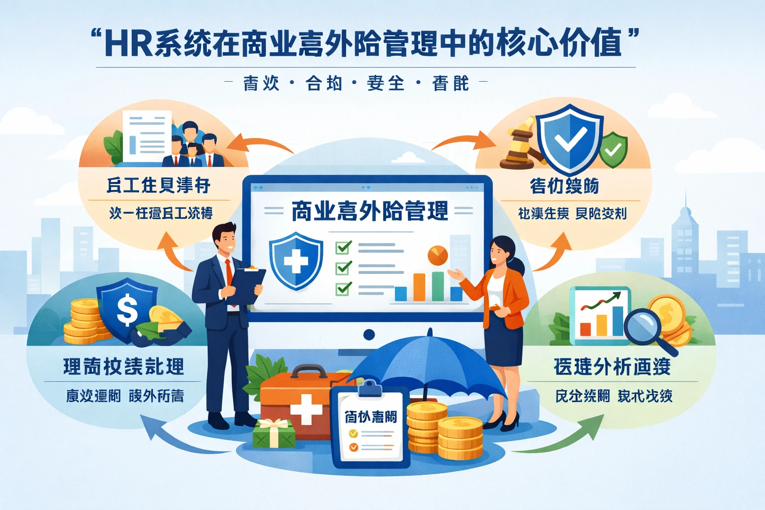 HR系统在商业意外险管理中的核心价值