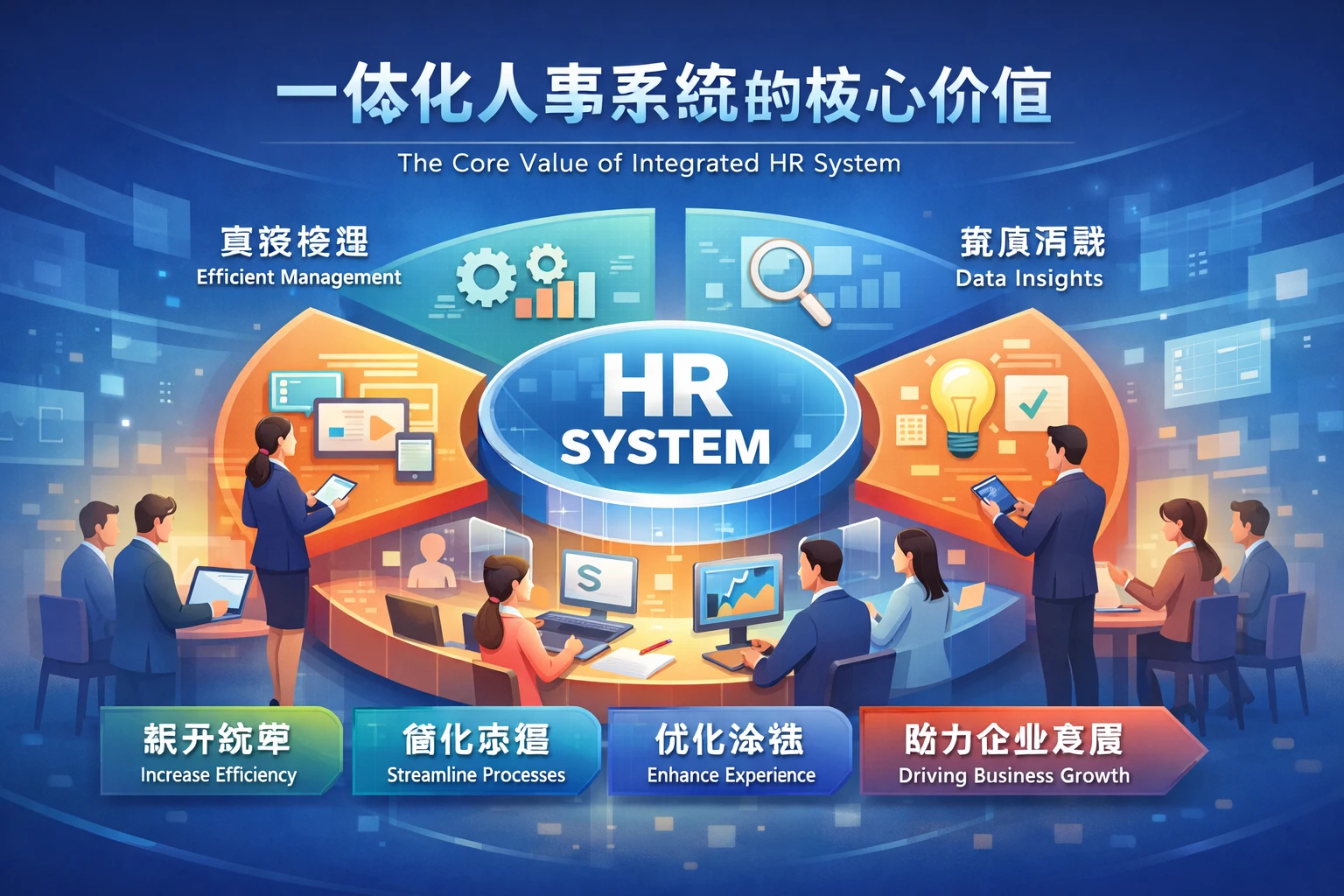 一体化人事系统的核心价值