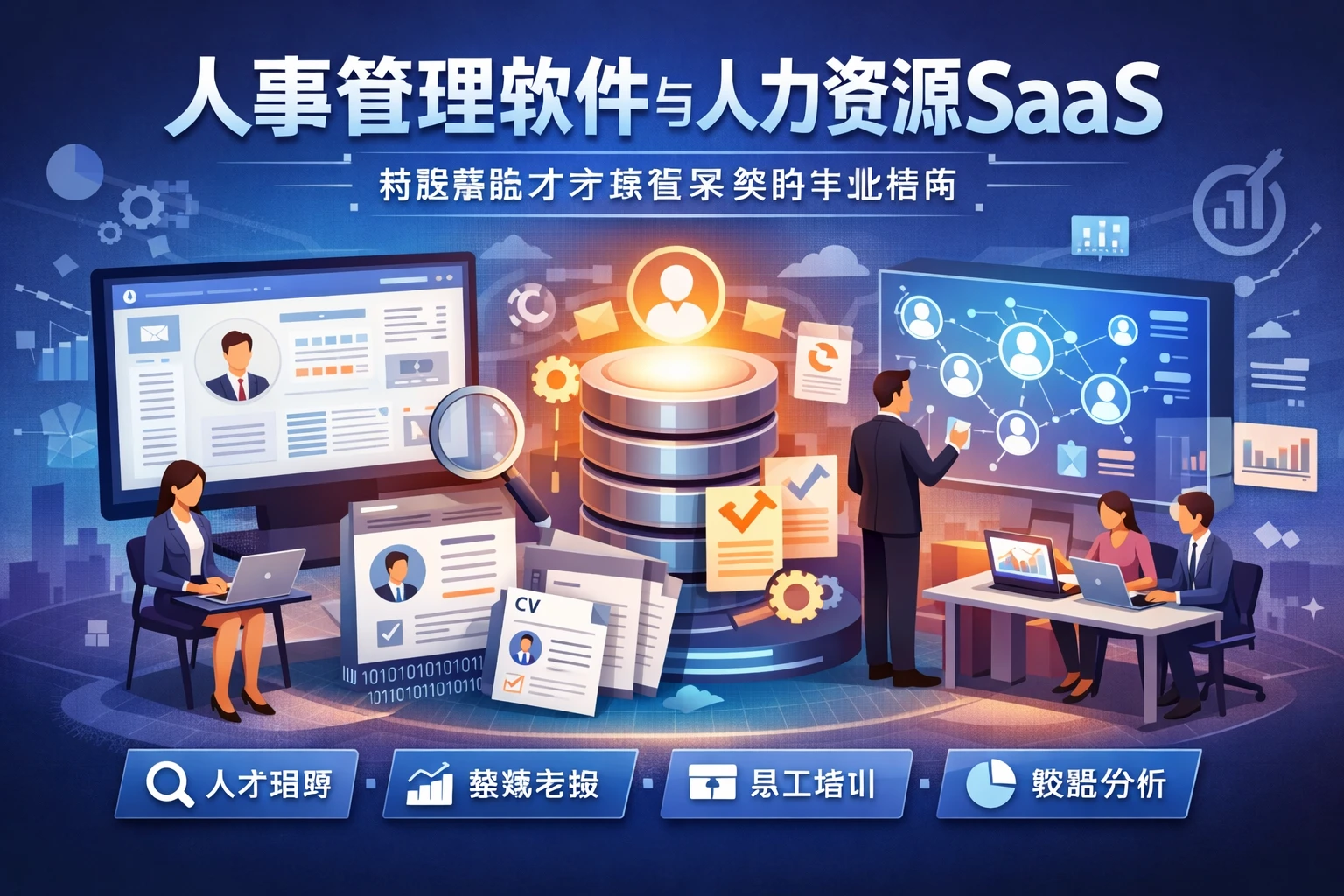 人事管理软件与人力资源SaaS：构建智能人才库管理系统的专业指南