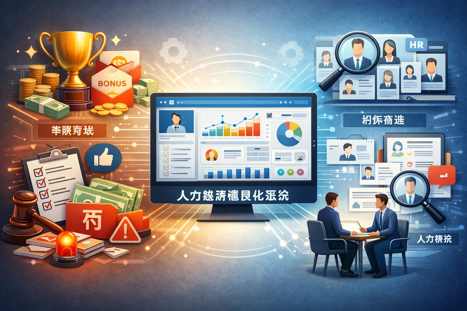 人力资源信息化系统在奖惩制度设计与招聘管理系统优化中的关键作用