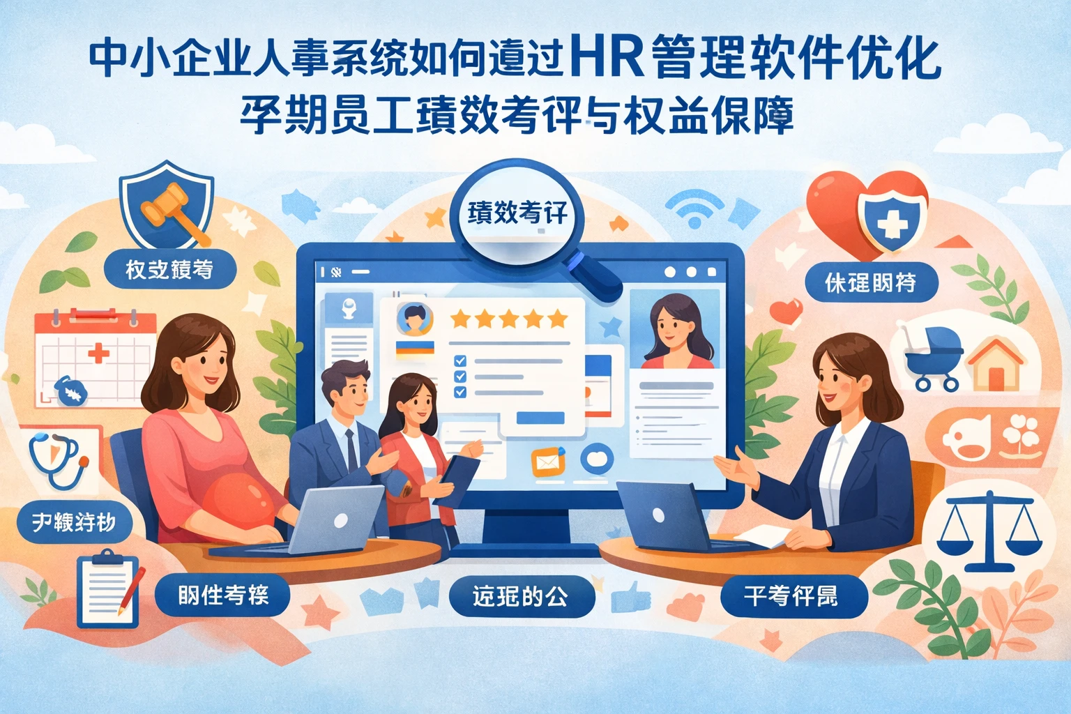 中小企业人事系统如何通过HR管理软件优化孕期员工绩效考评与权益保障