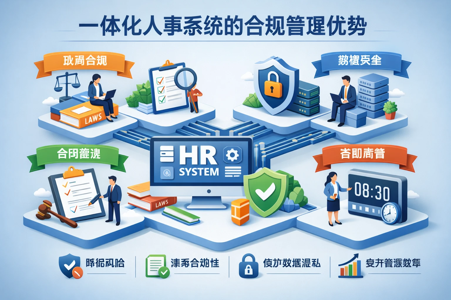 一体化人事系统的合规管理优势