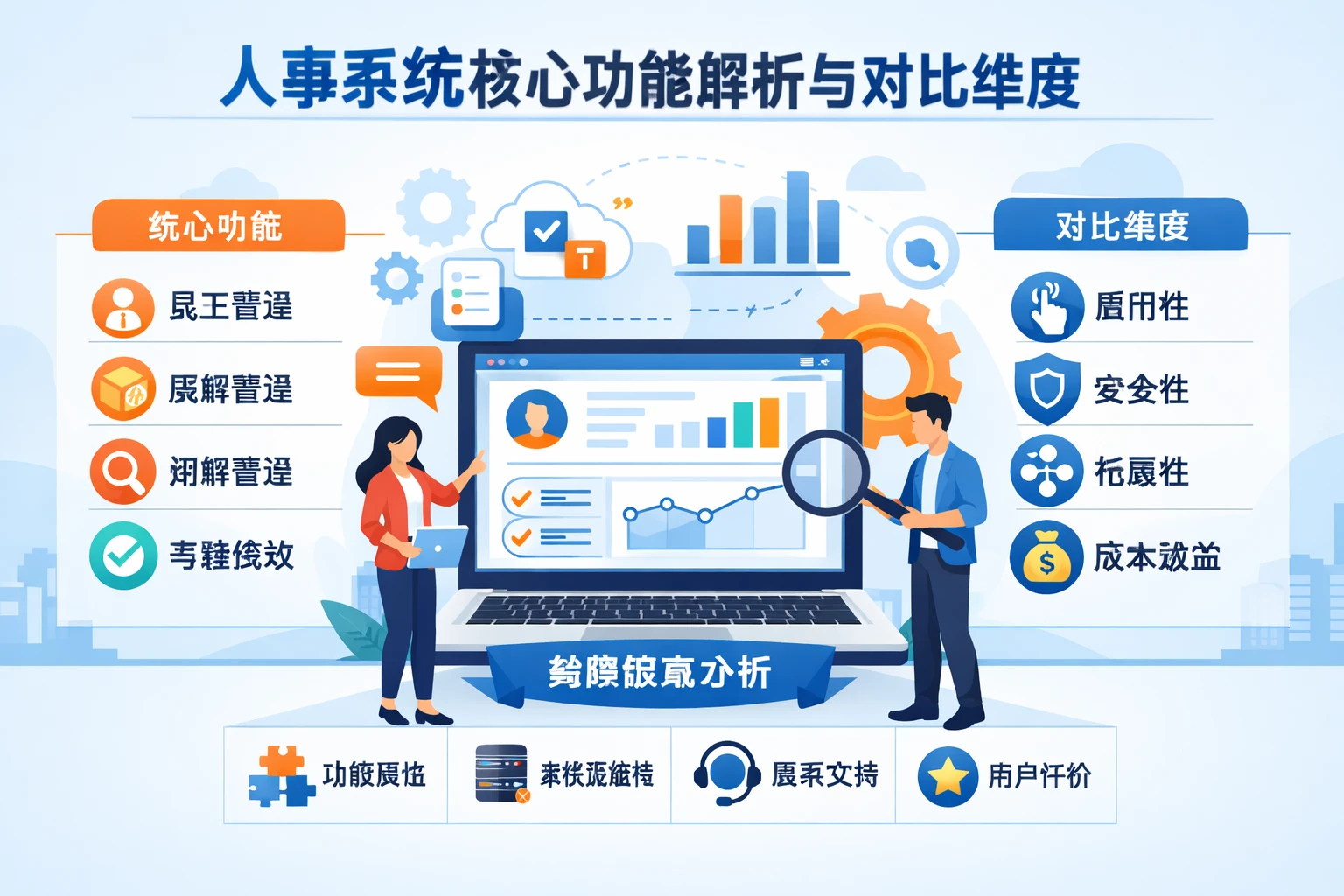 人事系统核心功能解析与对比维度