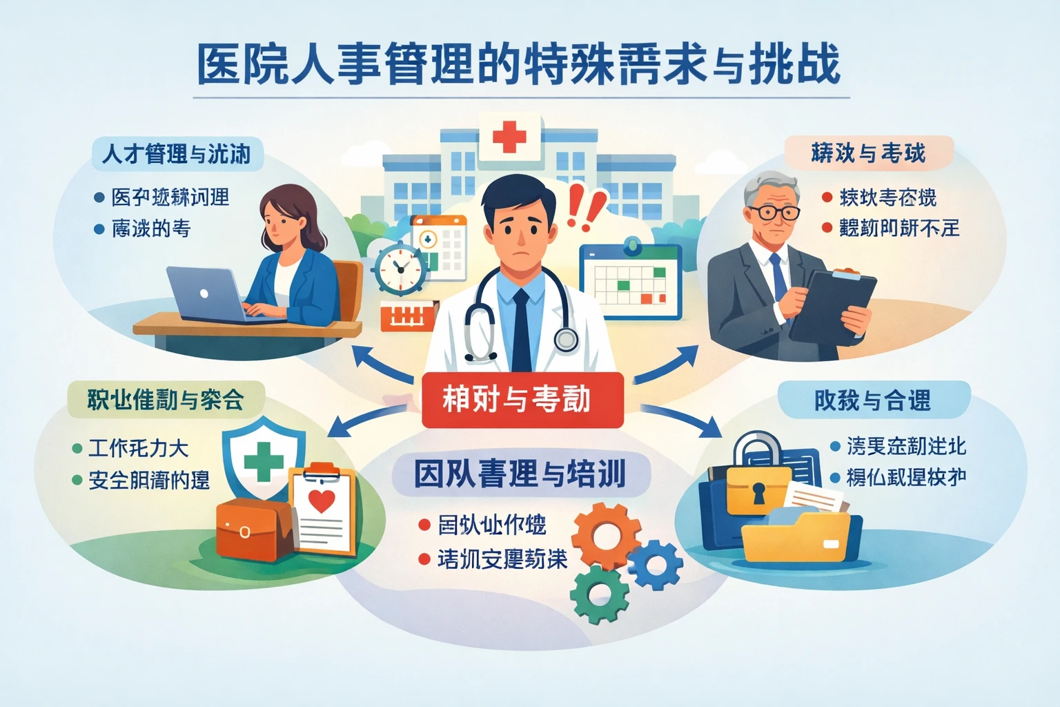 医院人事管理的特殊需求与挑战