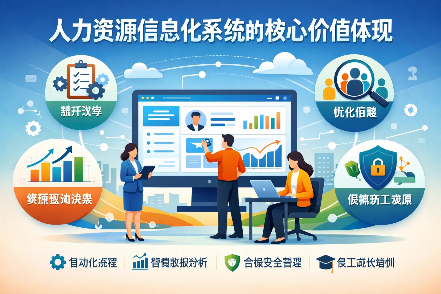 人力资源信息化系统的核心价值体现