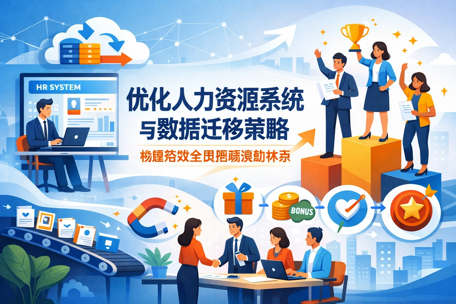 优化人力资源系统与数据迁移策略：构建高效全员招聘激励体系