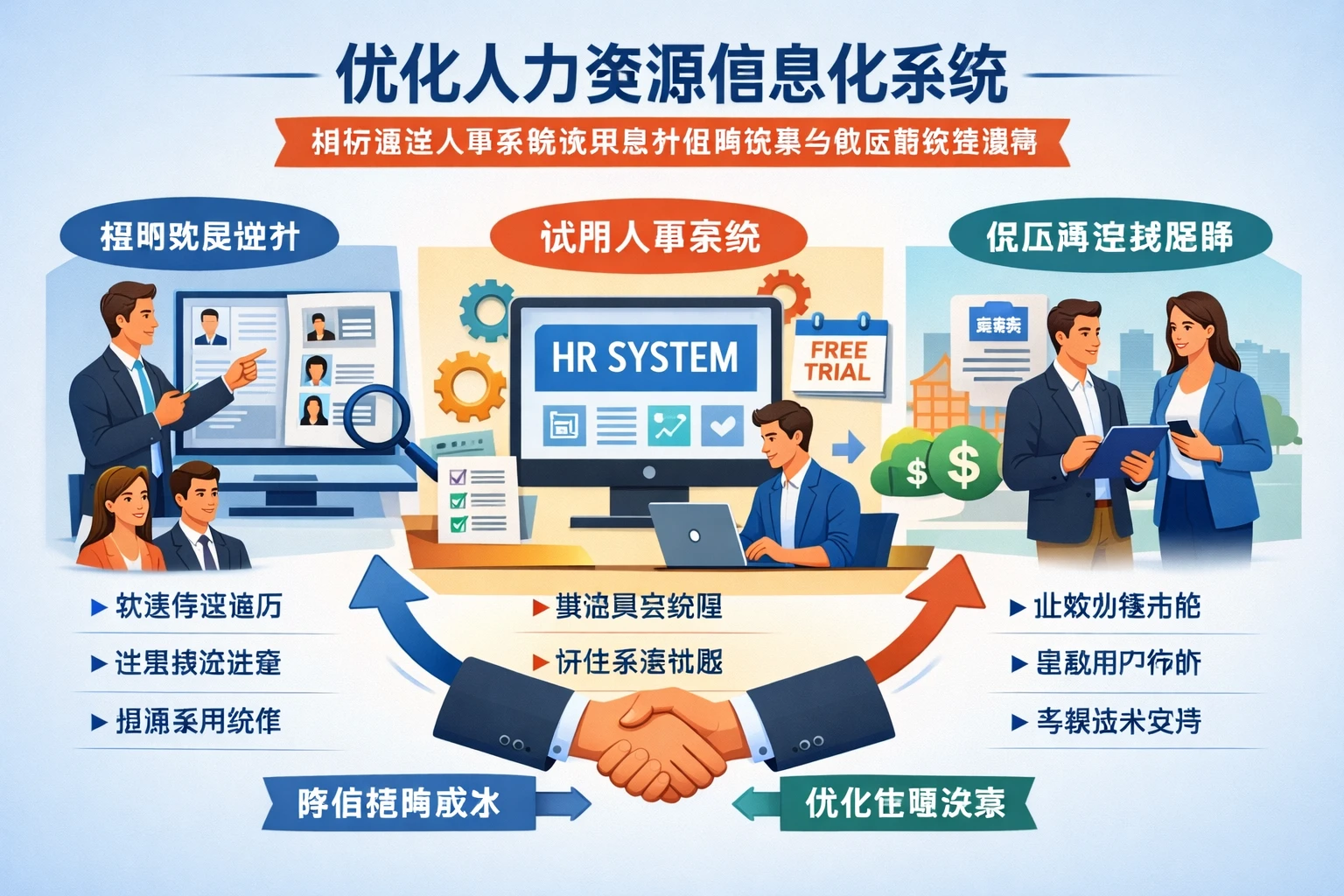 优化人力资源信息化系统：如何通过人事系统试用提升招聘效果与供应商选择策略