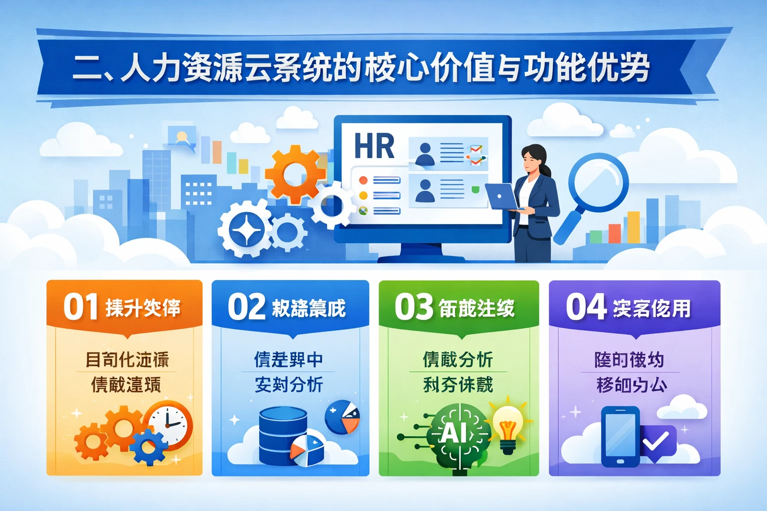 二、人力资源云系统的核心价值与功能优势