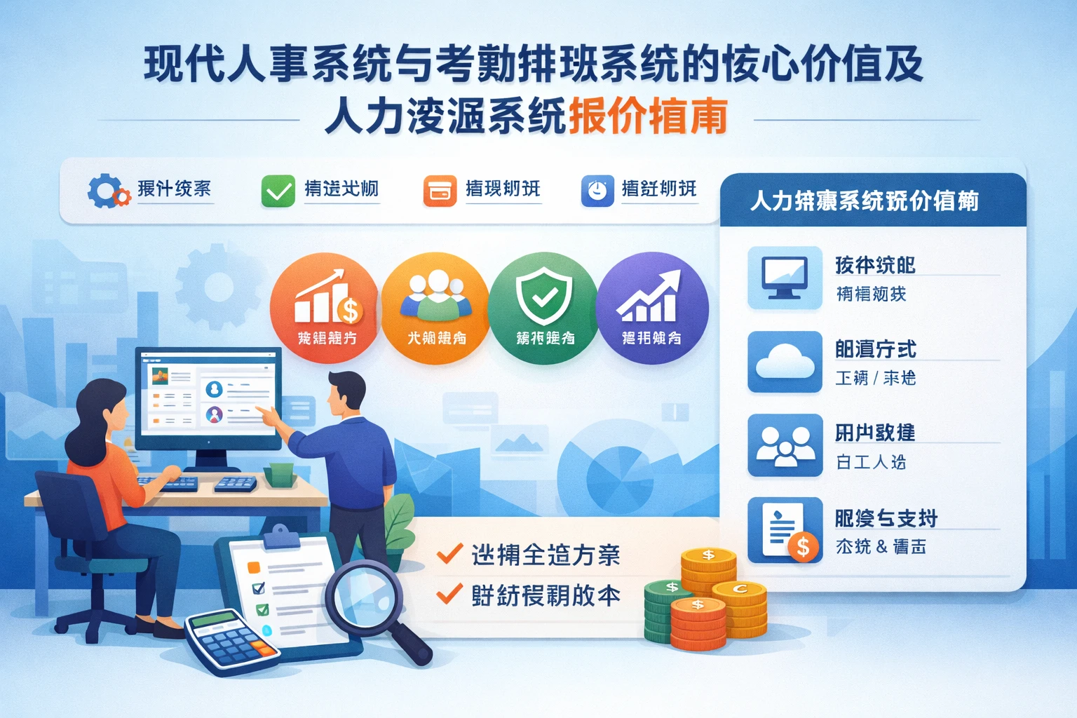 现代人事系统与考勤排班系统的核心价值及人力资源系统报价指南