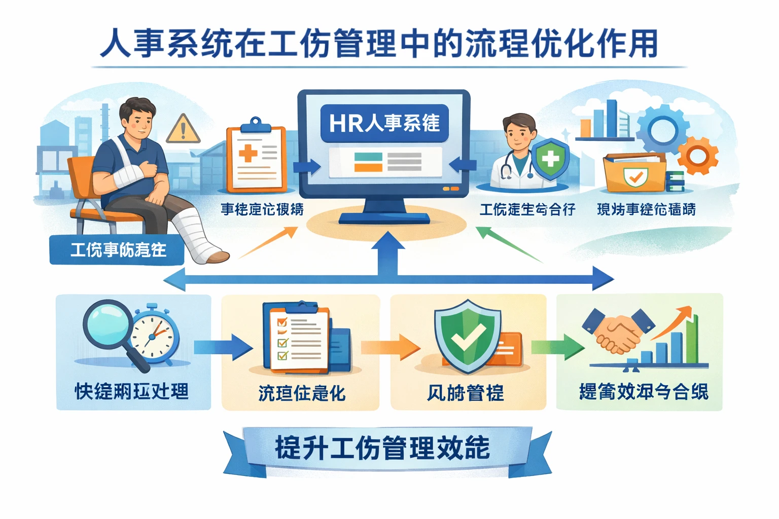 人事系统在工伤管理中的流程优化作用