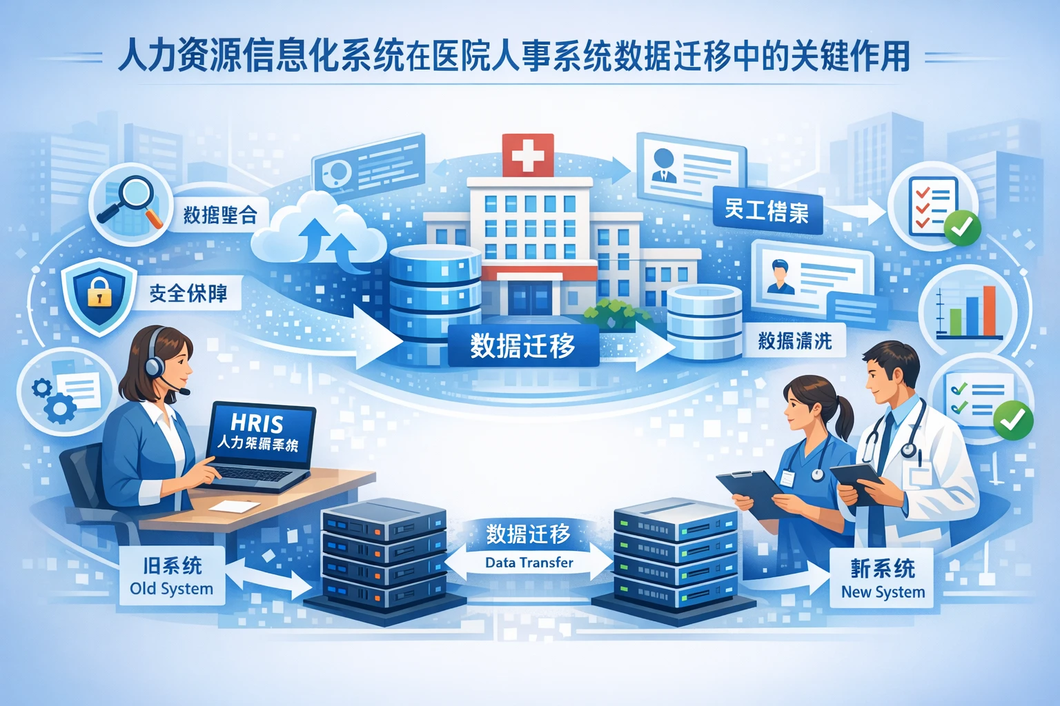 人力资源信息化系统在医院人事系统数据迁移中的关键作用