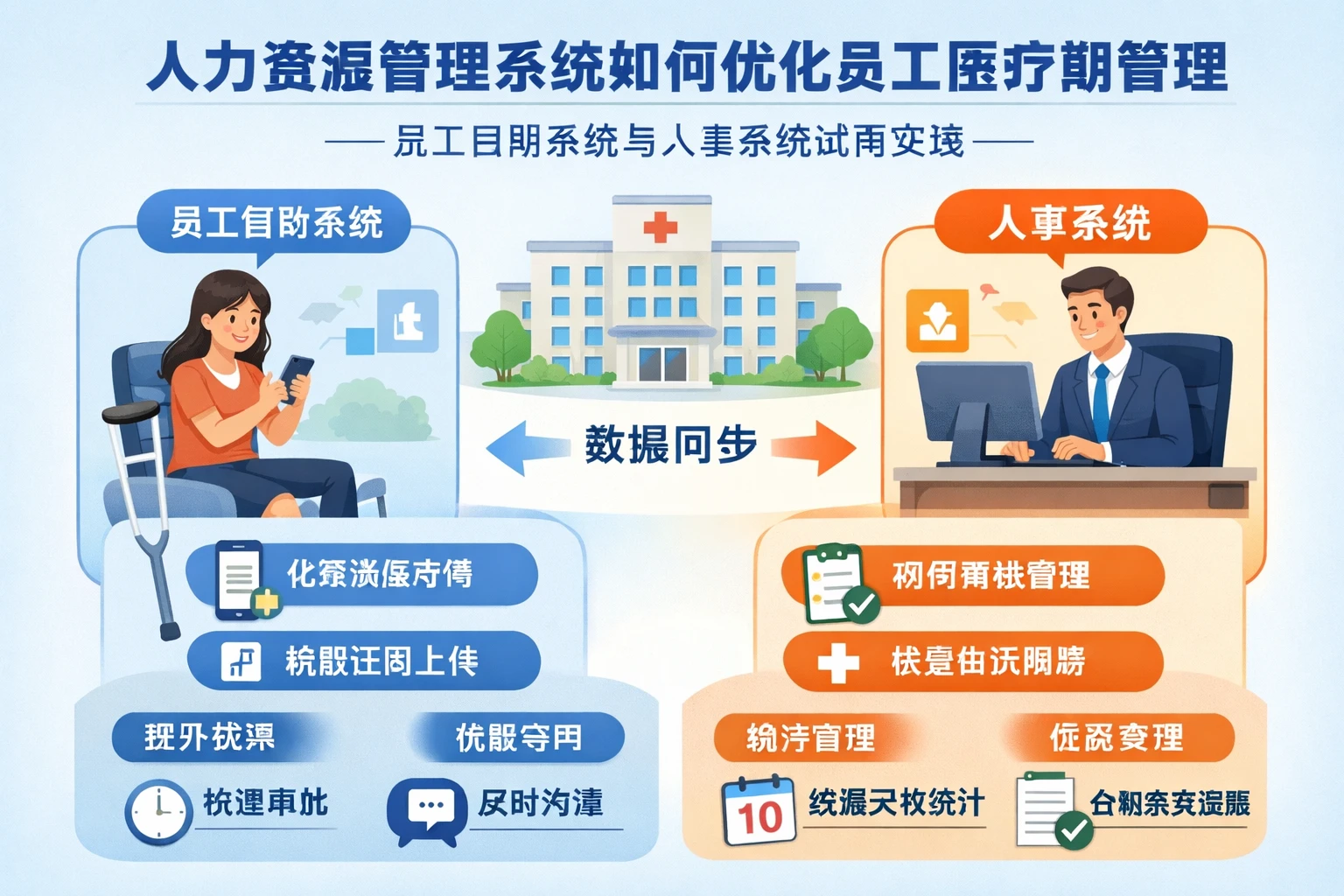 人力资源管理系统如何优化员工医疗期管理 - 员工自助系统与人事系统试用实践