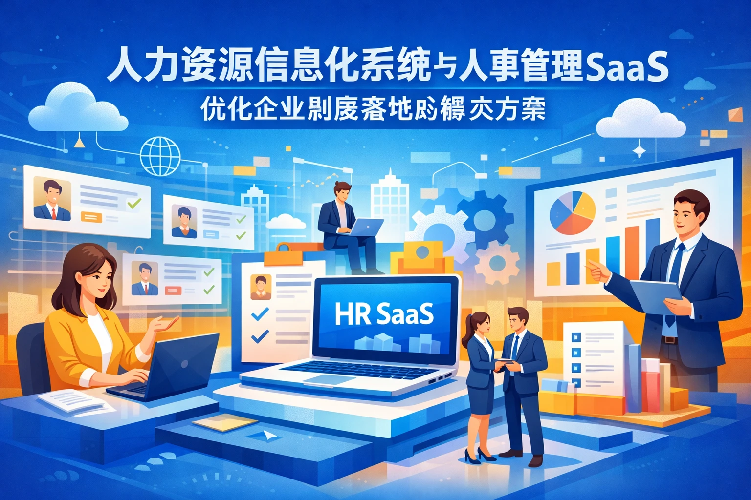 人力资源信息化系统与人事管理SaaS：优化企业制度落地的解决方案